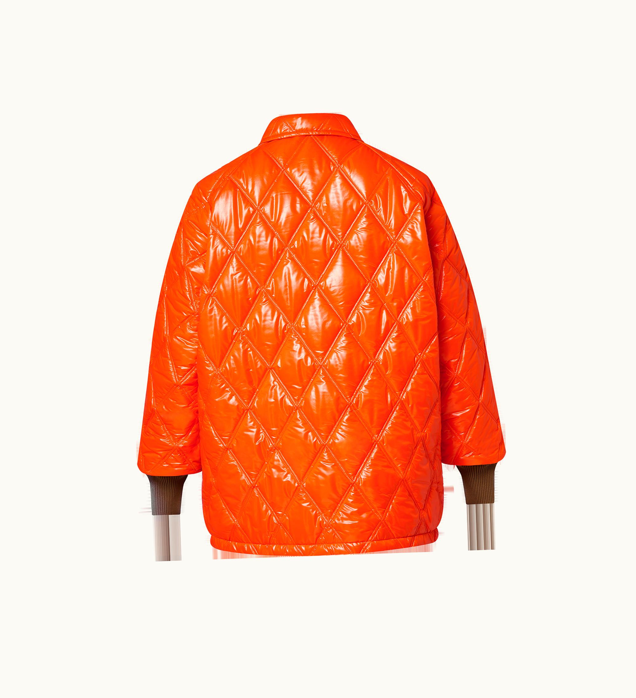 Louis Vuitton Louis Vuitton Stripe Accent Quilted Malletage Puffer Coat