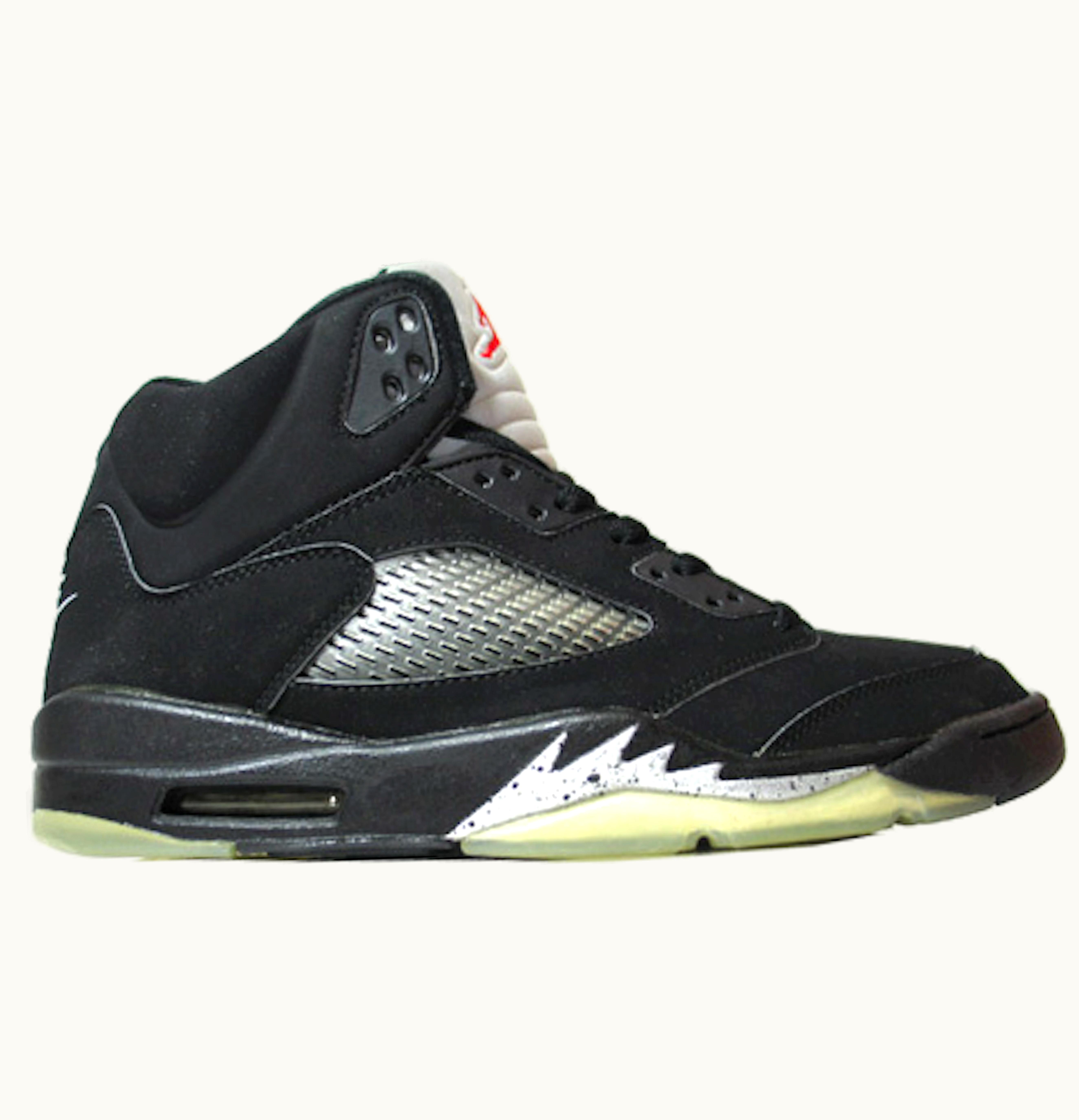 Jordan Air Jordan 5 Retro Black Metallic Silver 2000