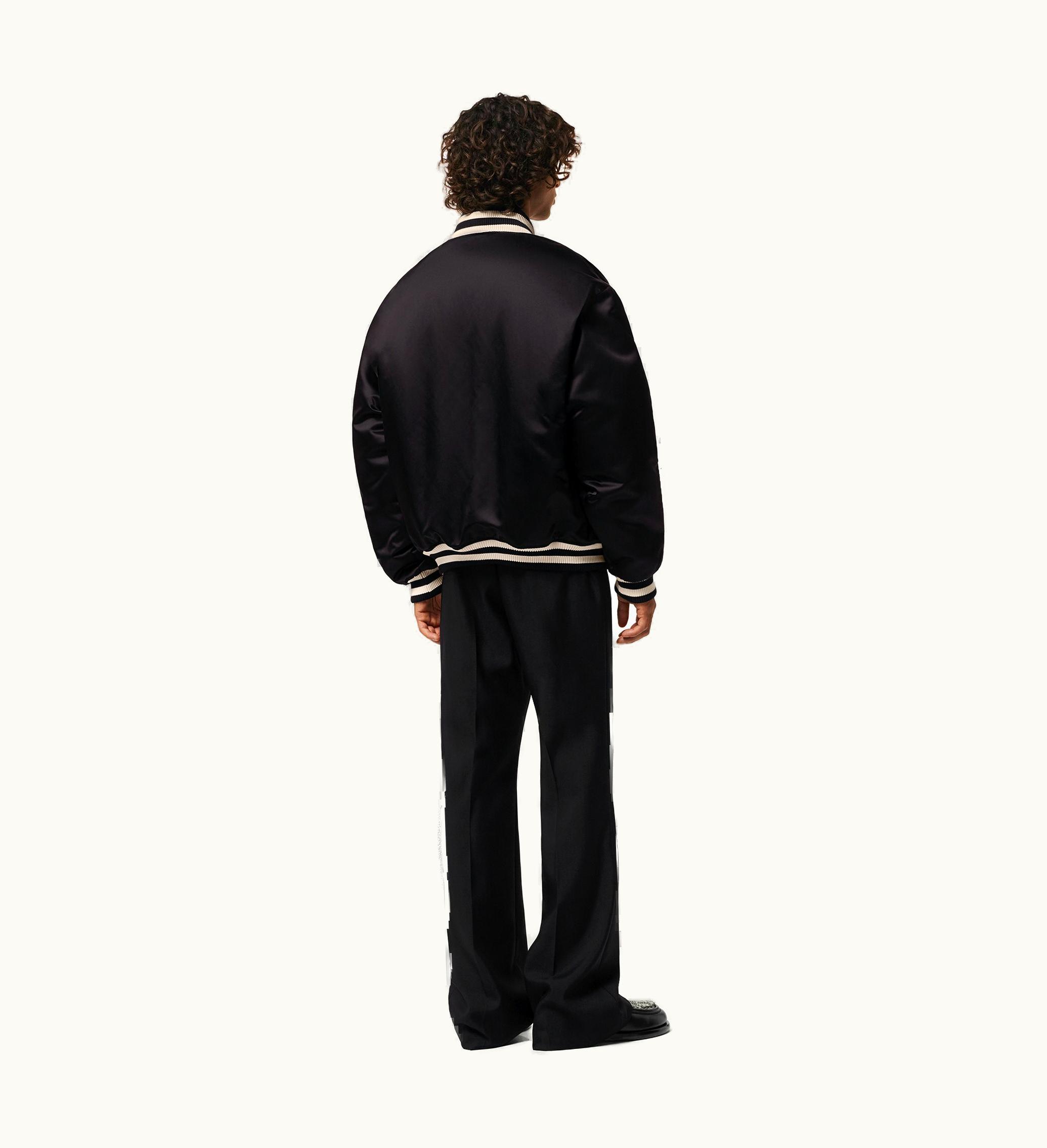 Louis Vuitton Louis Vuitton Embroidered Nylon Baseball Blouson