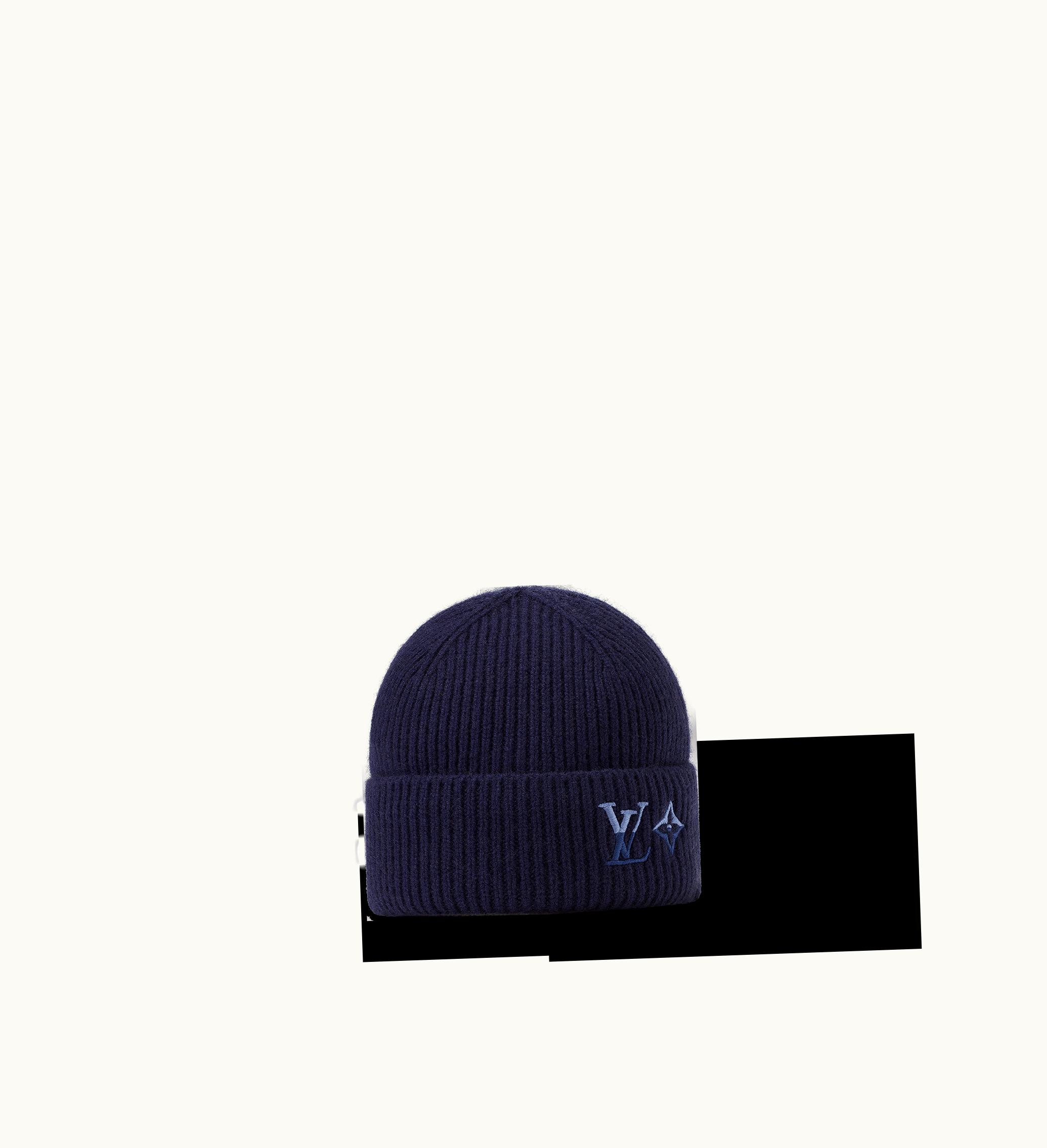 Louis Vuitton Louis Vuitton LV Dual Beanie Blue