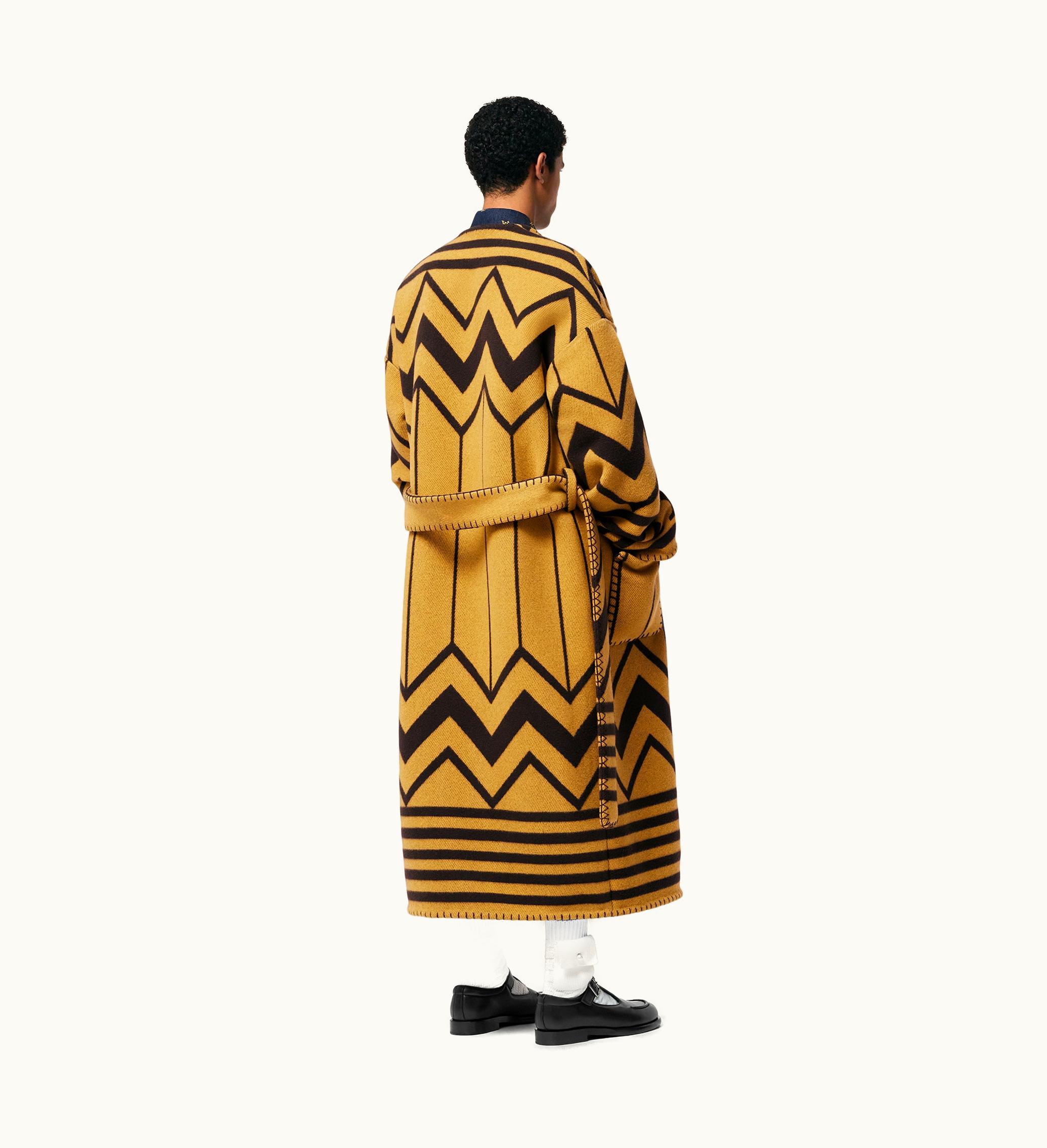 Louis Vuitton Louis Vuitton Wool And Cashmere Blend Blanket Coat
