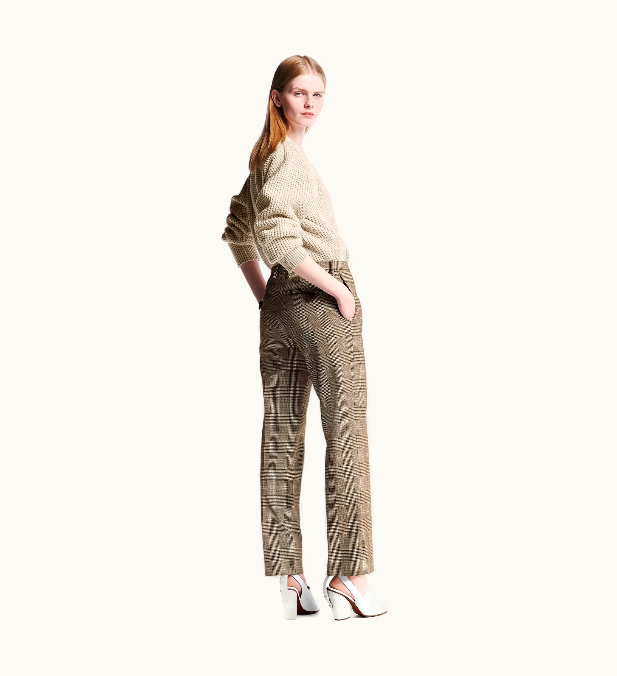 Louis Vuitton Louis Vuitton Prince Of Wales Tailored Trousers