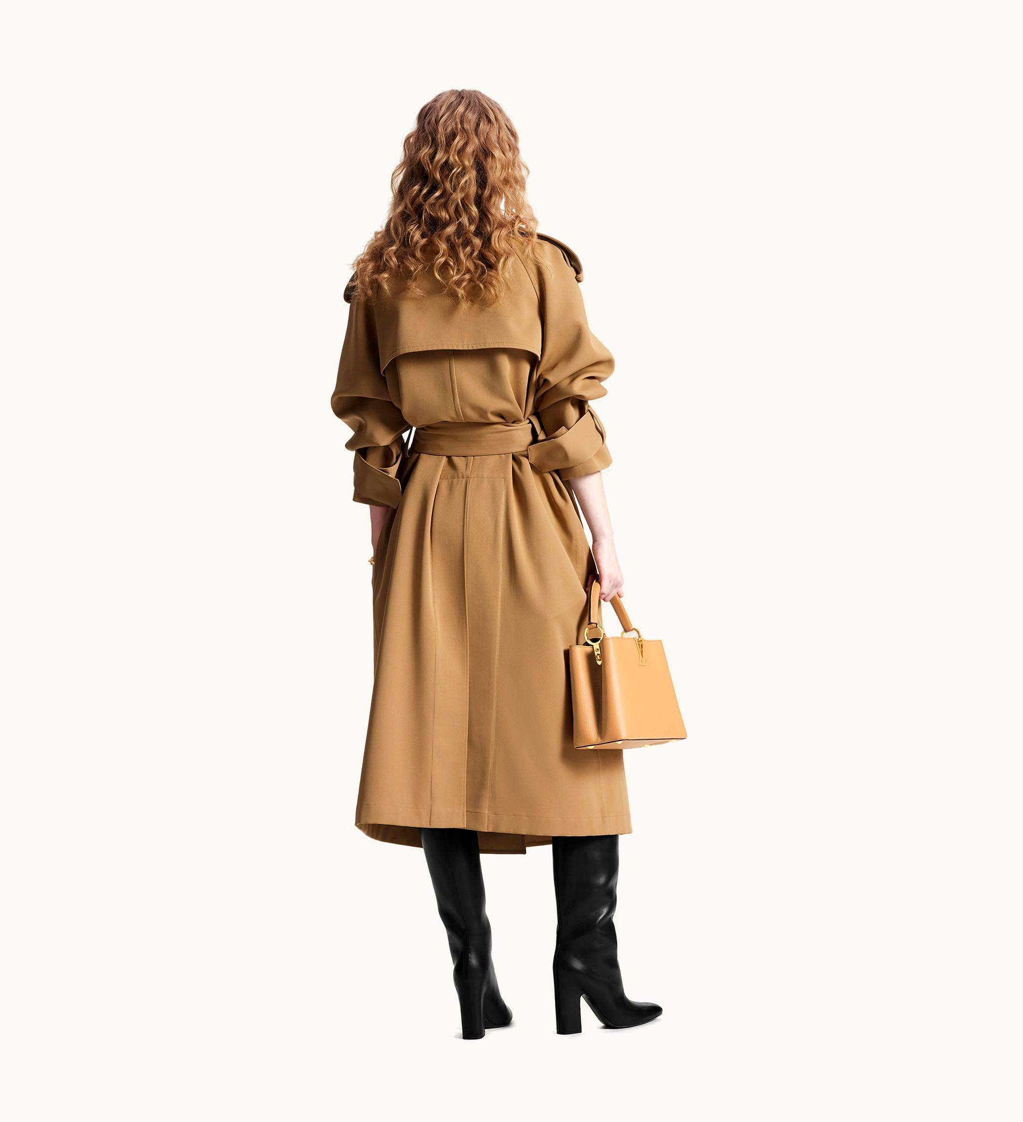 Louis Vuitton Louis Vuitton Oversized Detail Trench Coat