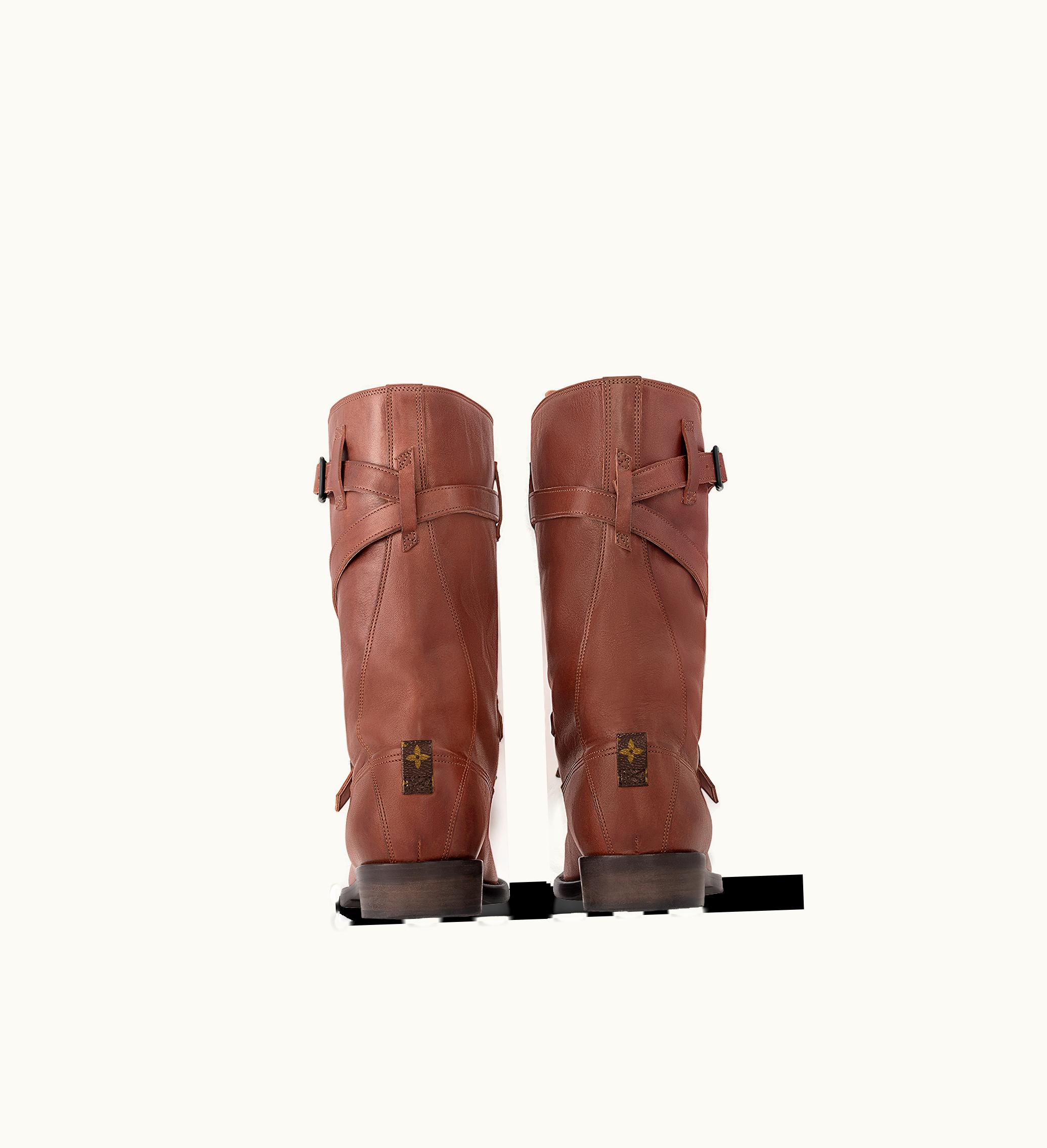 Louis Vuitton Louis Vuitton Amiral Flat Half Boots 1ACKQX