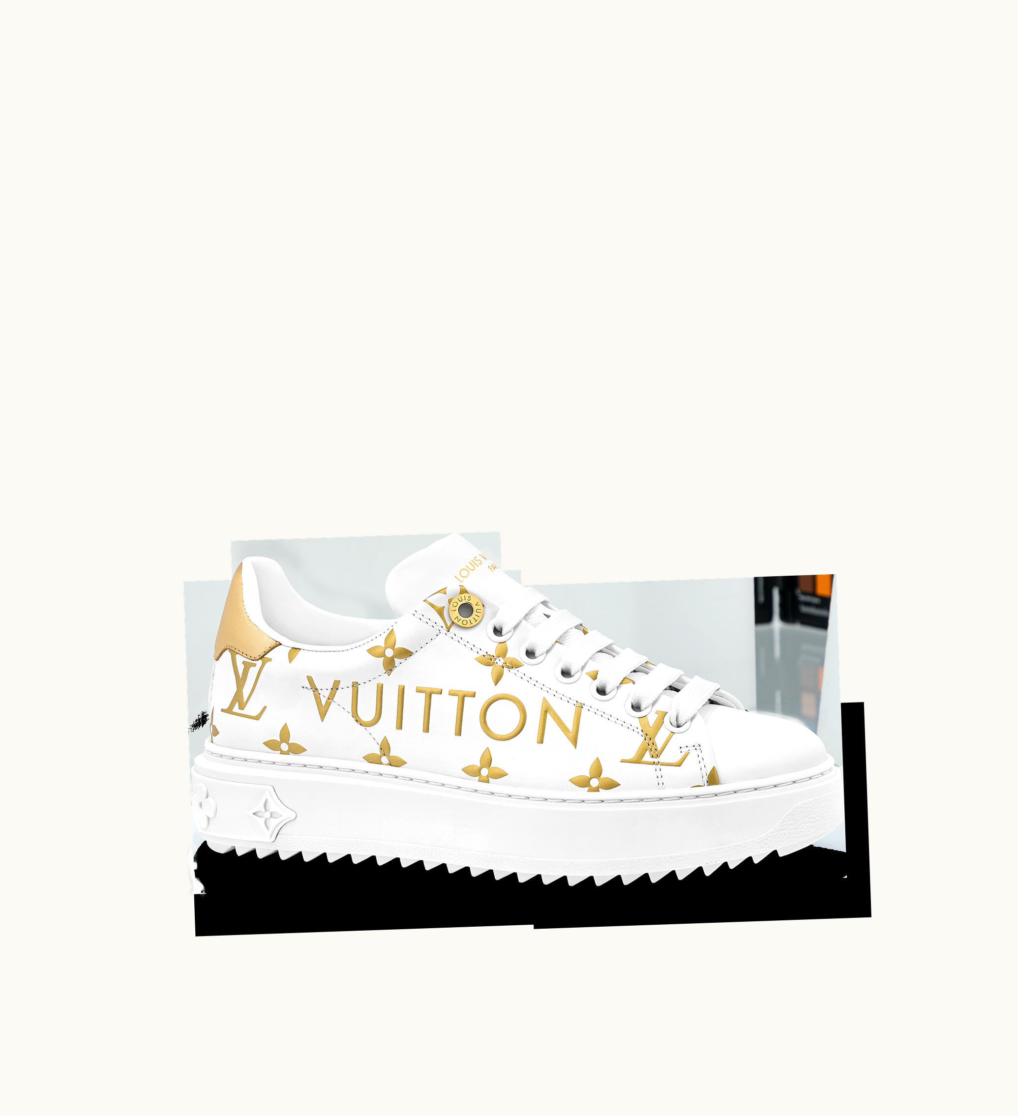 Louis Vuitton Louis Vuitton Time Out Trainers Silver