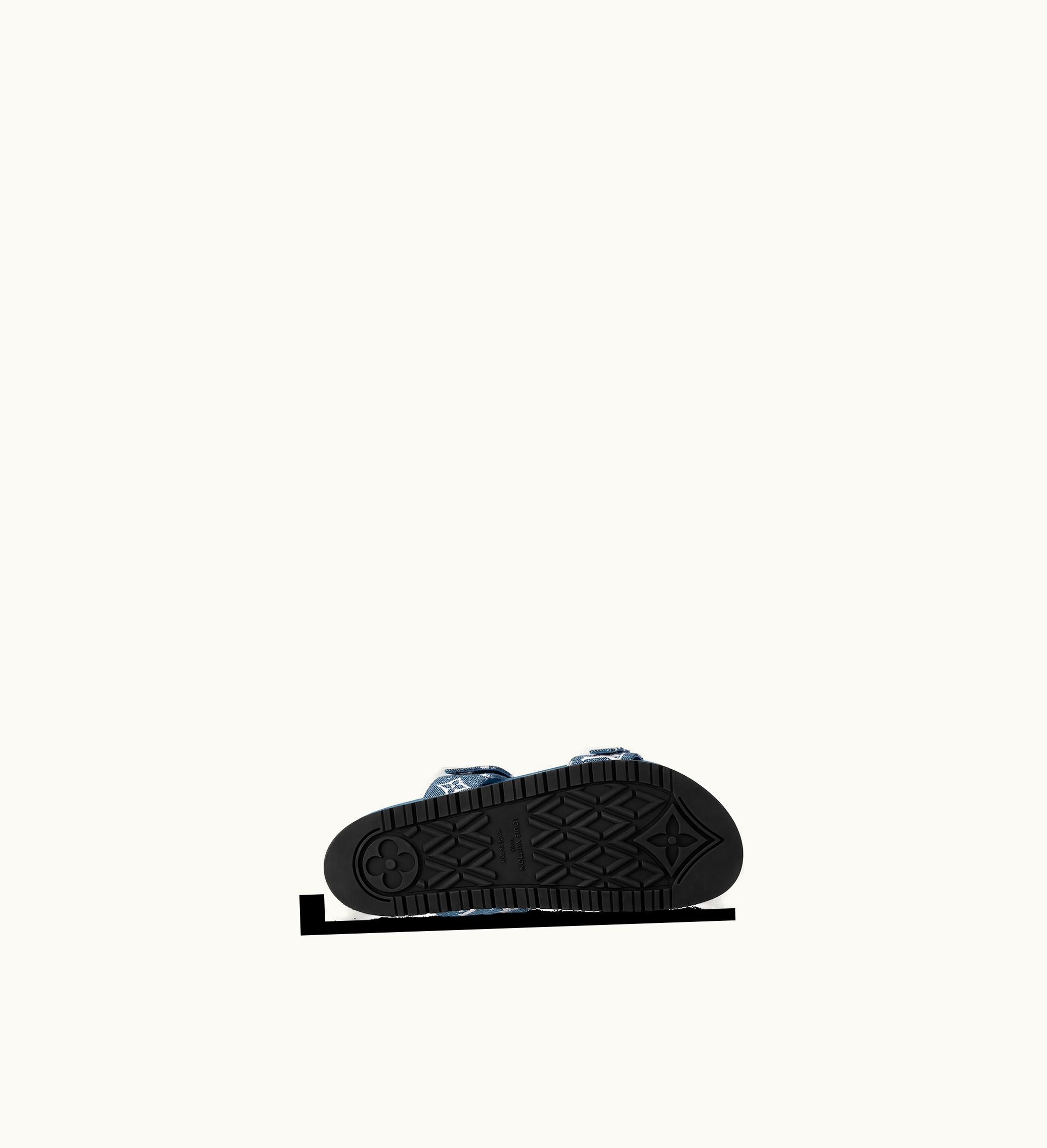 Louis Vuitton Louis Vuitton Bom Dia Flat Comfort Mules Blue