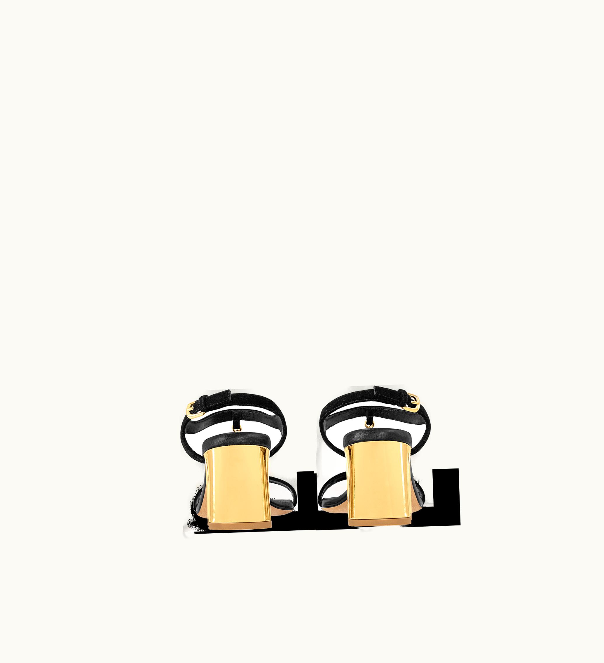 Louis Vuitton Louis Vuitton Dita Sandals Black