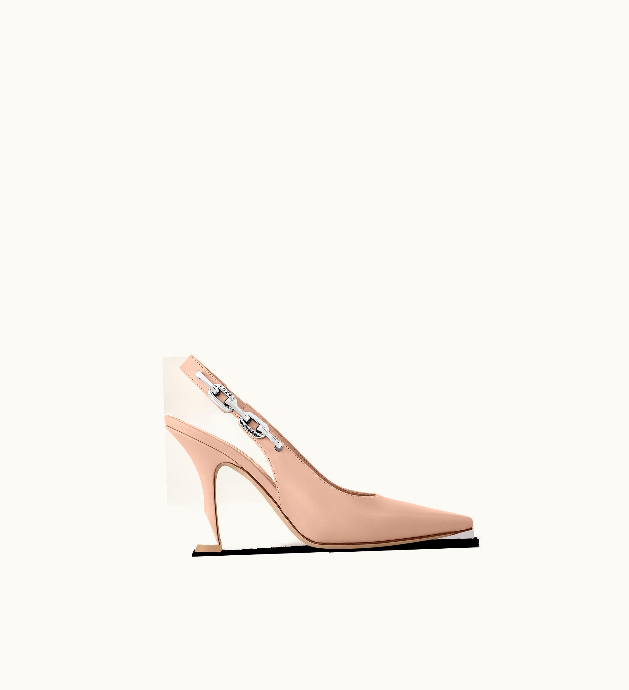 Louis Vuitton Louis Vuitton Sparkle Slingbacks Black