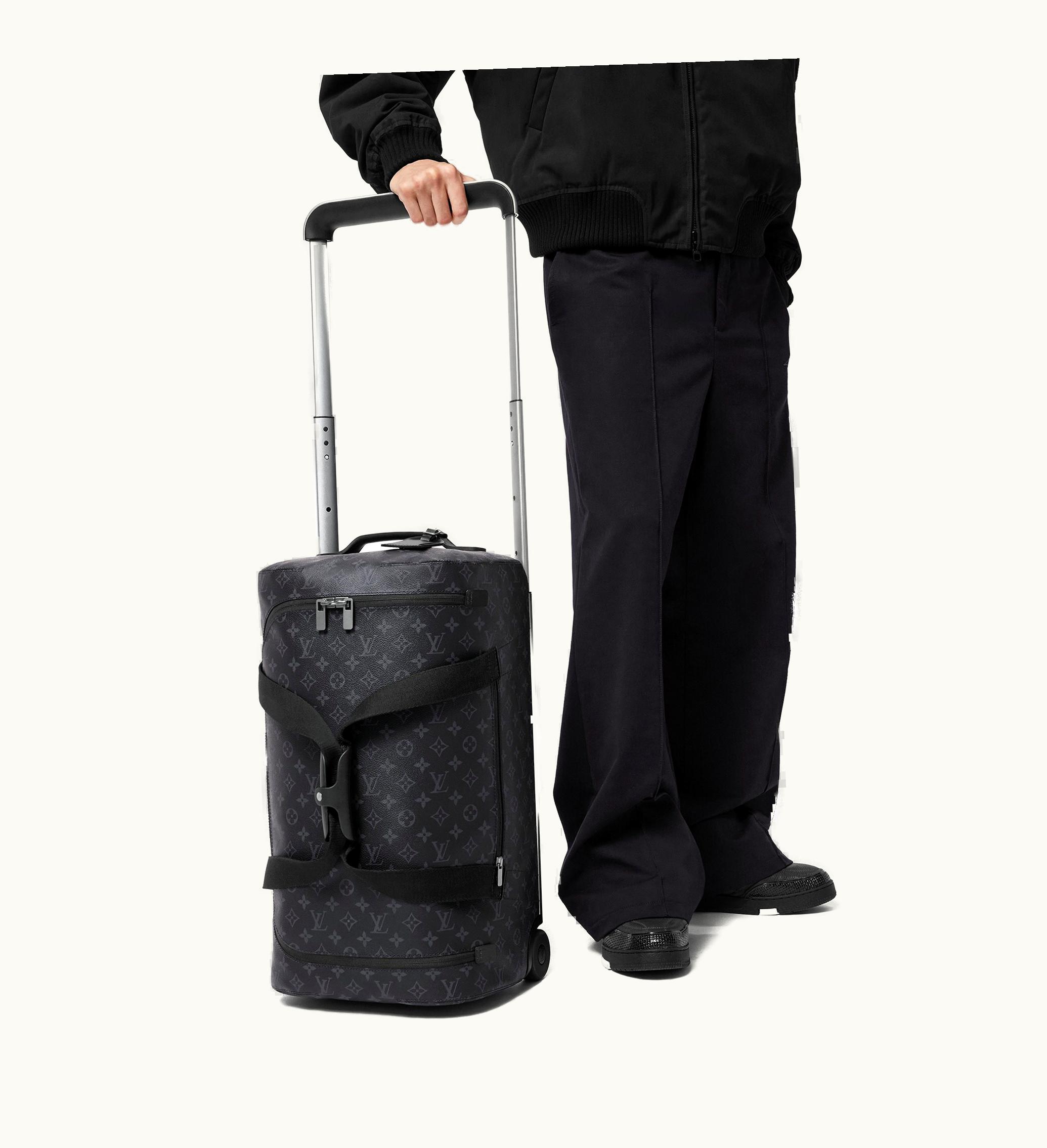 Louis Vuitton Louis Vuitton Horizon Soft 65 Duffle Suitcase Grey