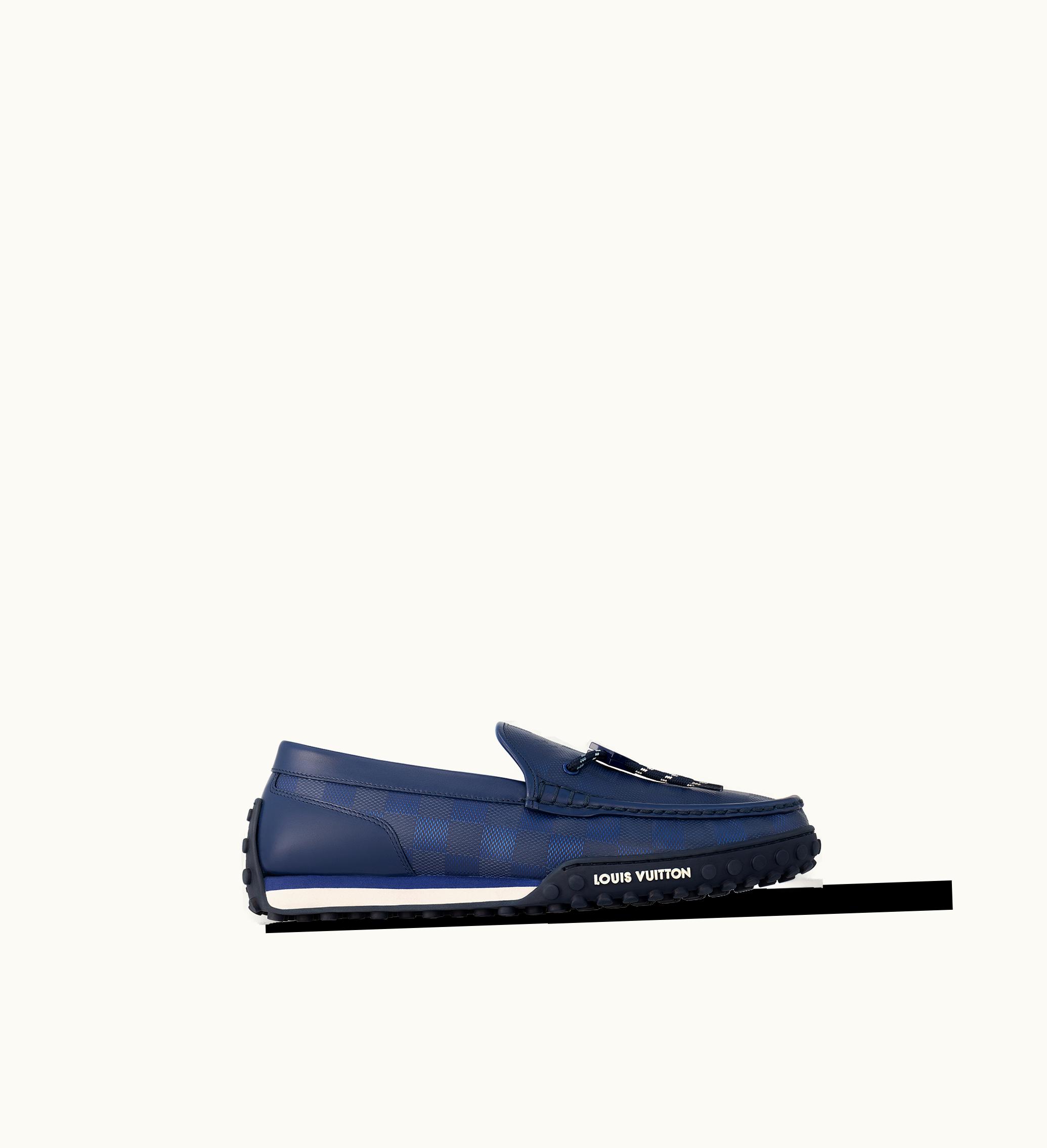 Louis Vuitton Louis Vuitton LV Racer Mocassins Blue