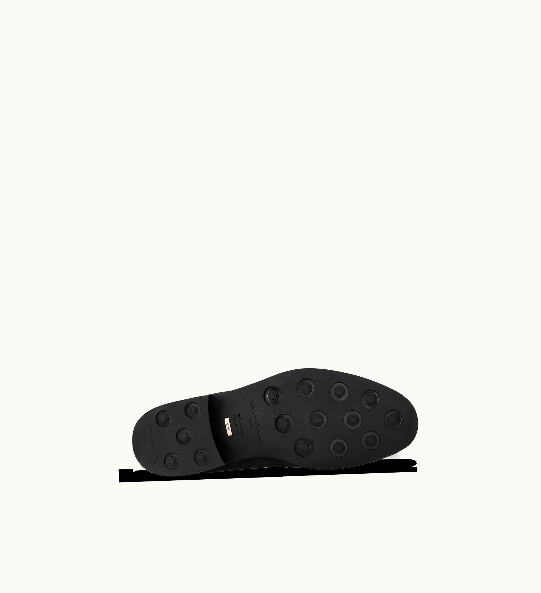 Louis Vuitton Louis Vuitton Vendome Flex High Derby Fur Shoes