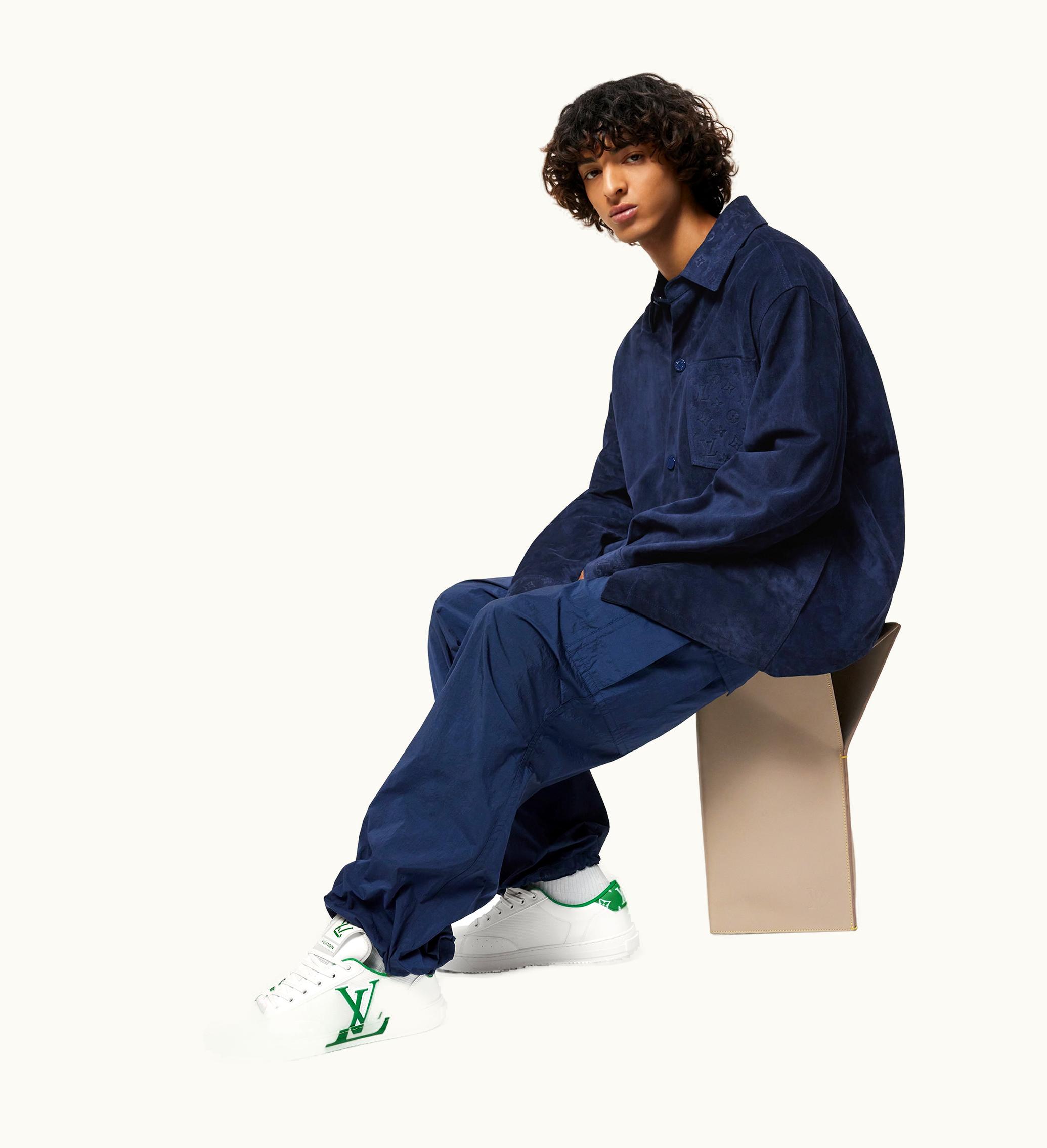 Louis Vuitton Louis Vuitton Charlie Trainers Green