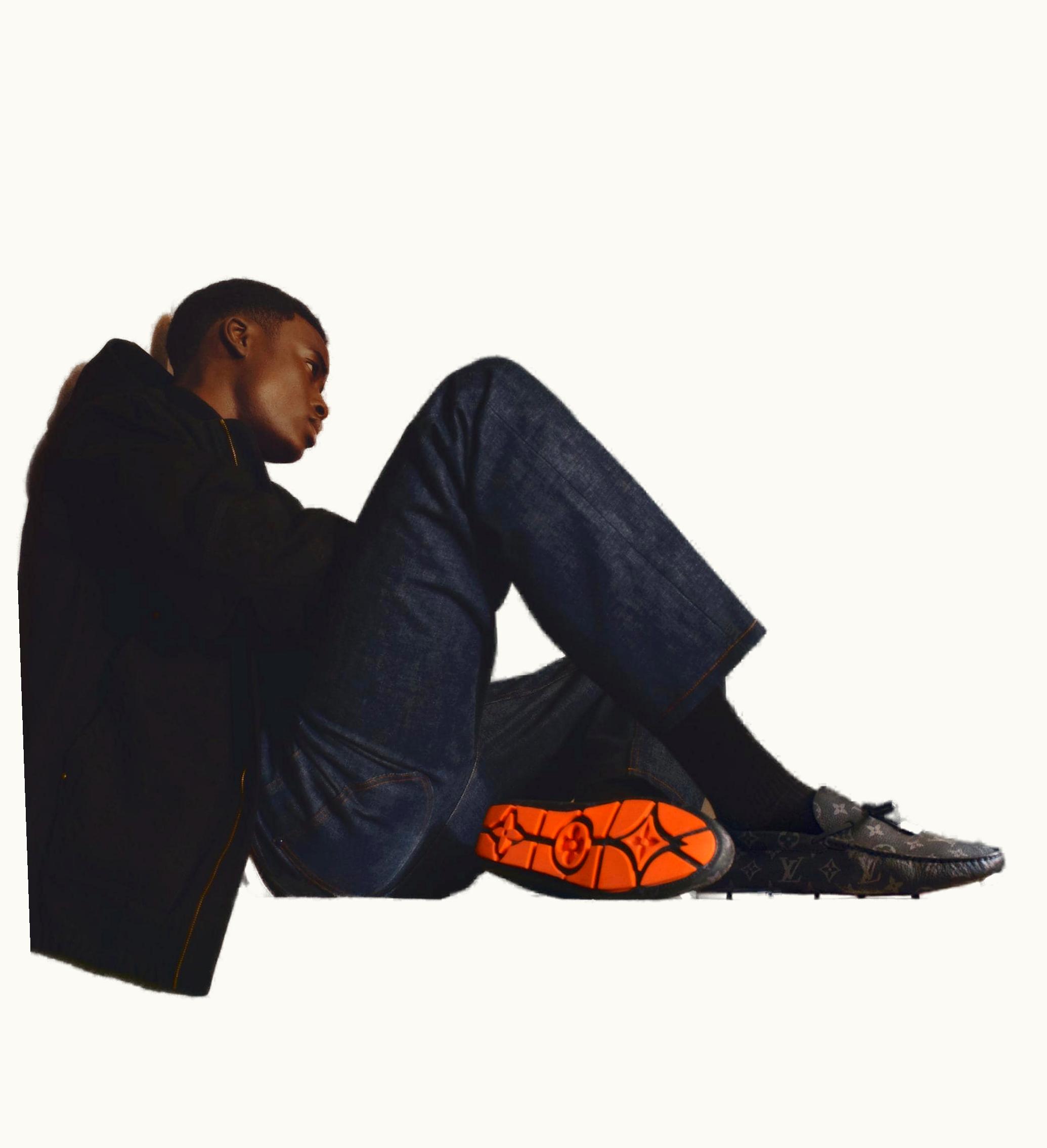 Louis Vuitton Louis Vuitton LV Driver Moccasins Grey