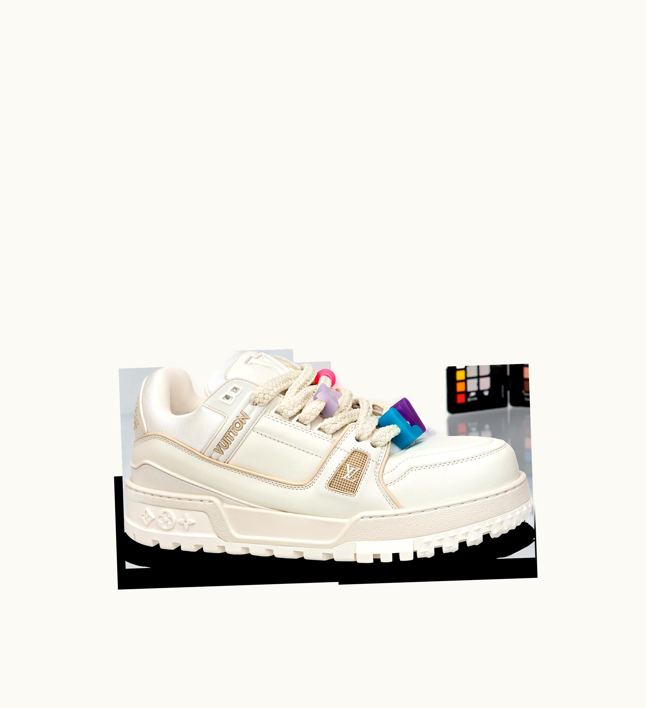 Louis Vuitton Louis Vuitton LV Maxi Trainers Orange