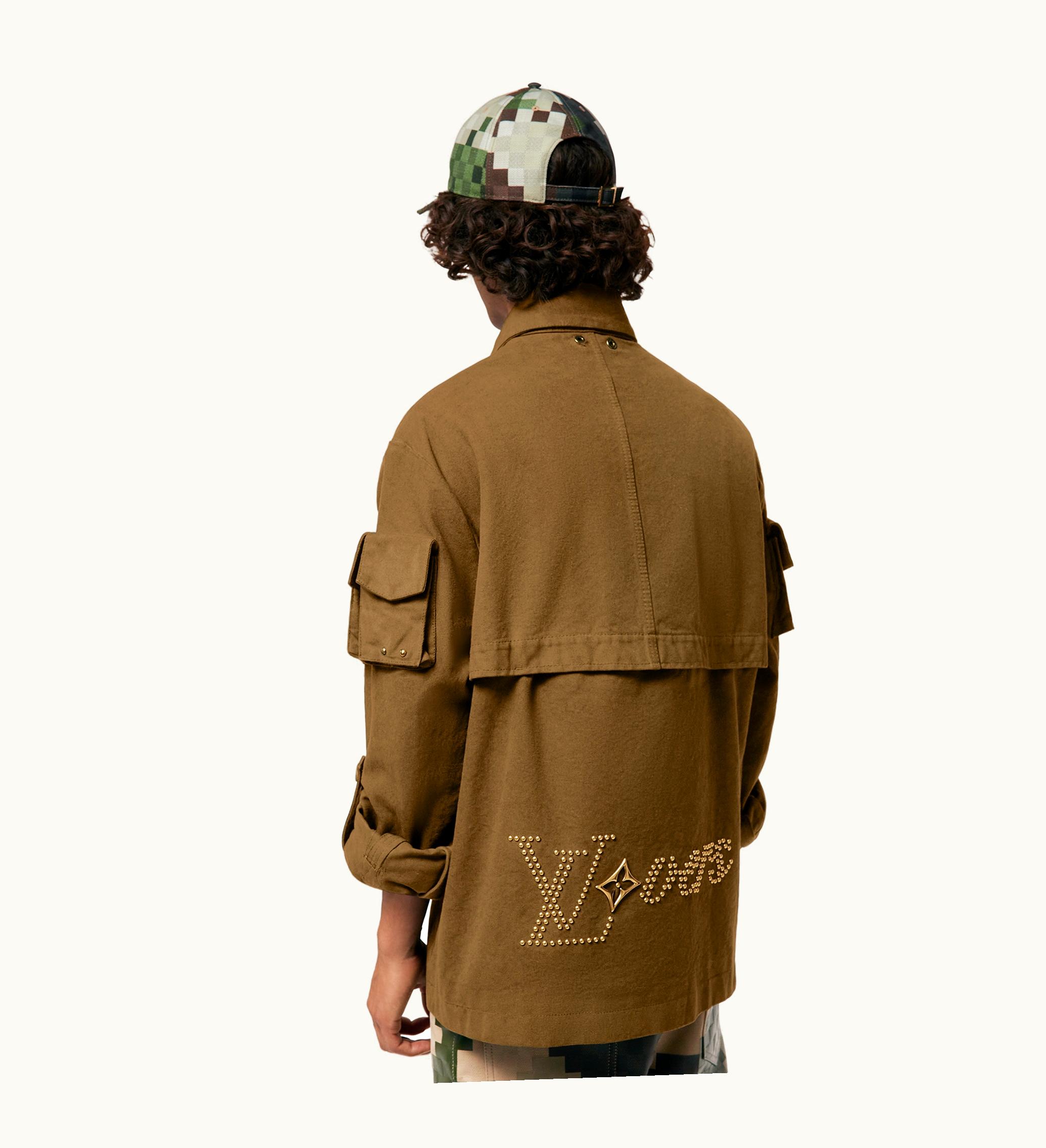 Louis Vuitton Louis Vuitton Cotton Utility Overshirt Green