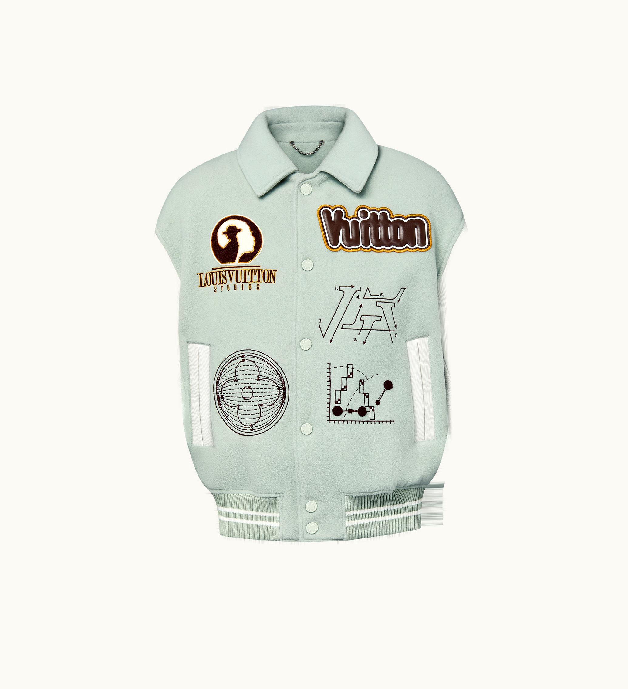 Louis Vuitton Louis Vuitton Varsity Leather Blouson
