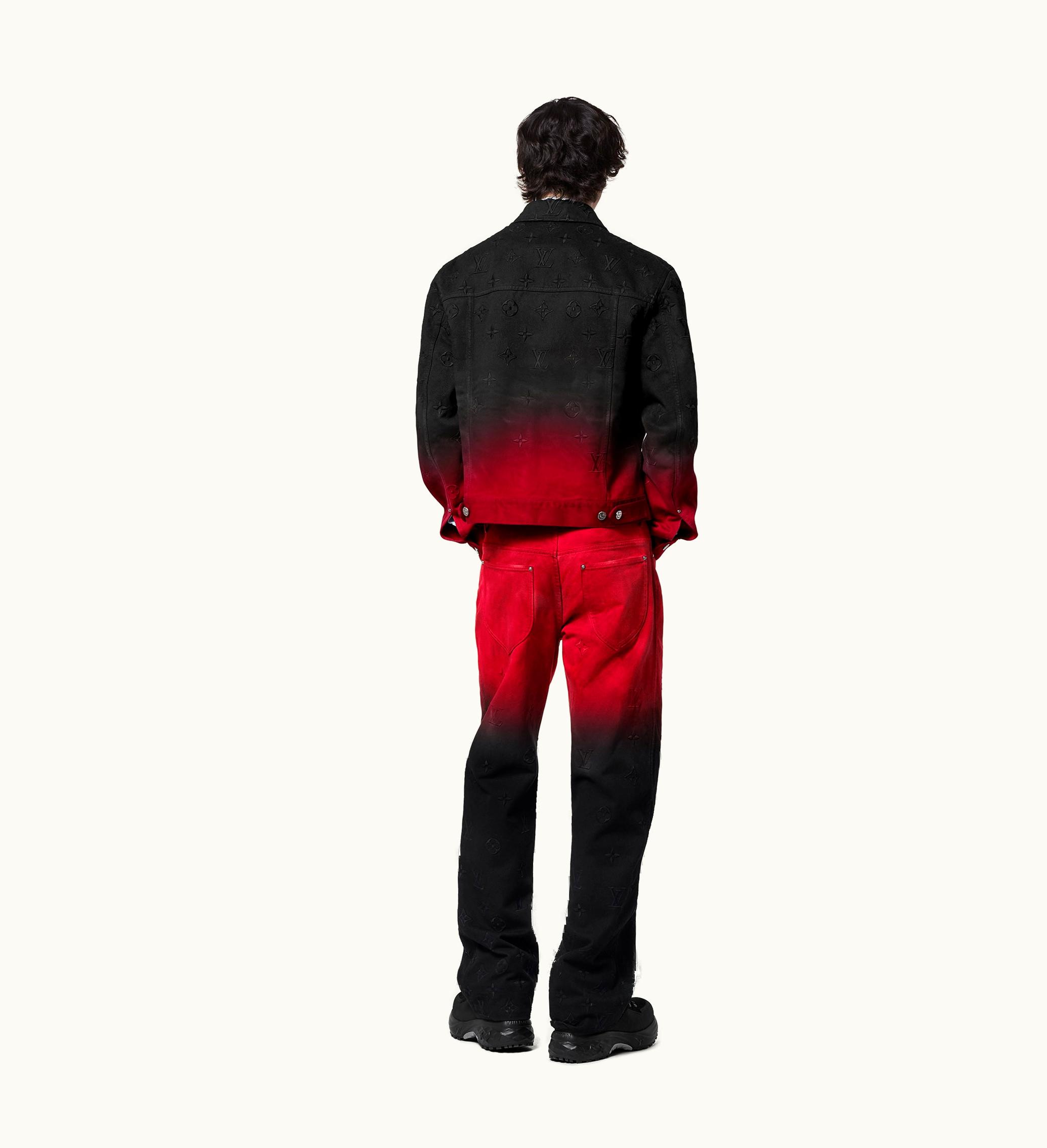 Louis Vuitton Louis Vuitton Embroidered Denim Blouson 1AF774