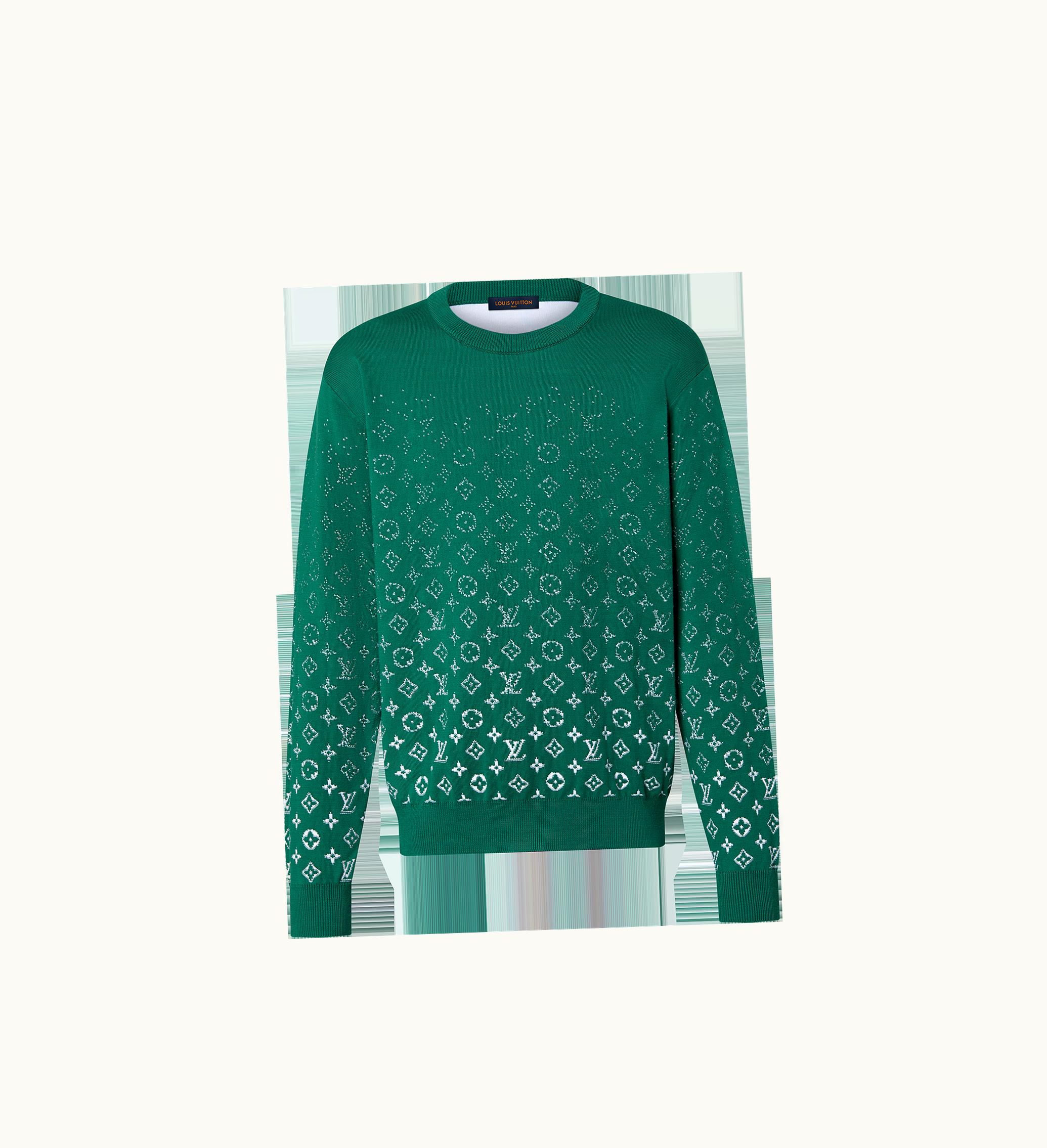 Louis Vuitton Louis Vuitton Monogram Gradient Cotton Crewneck