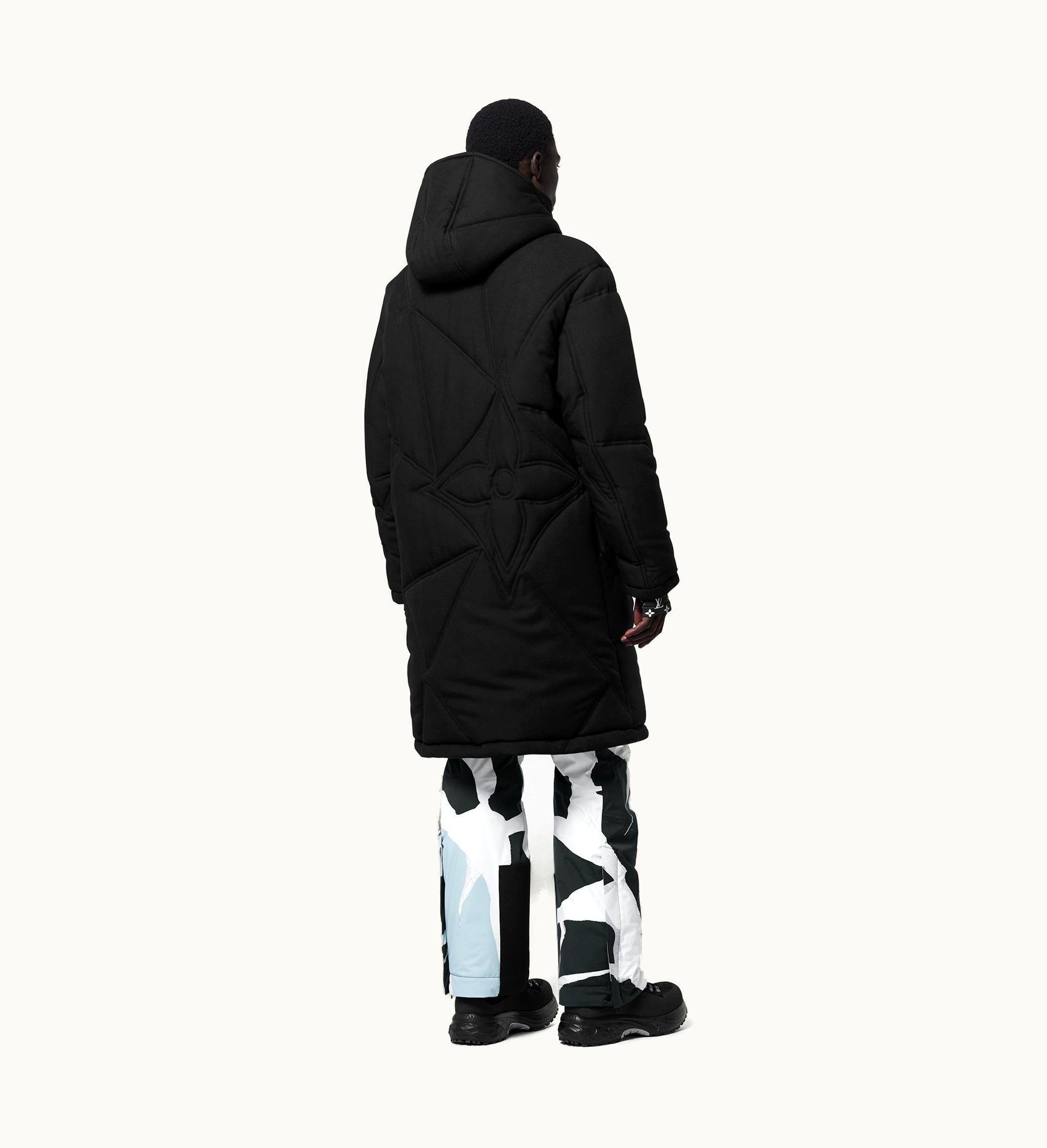 Louis Vuitton Louis Vuitton Padded Wool Parka Black