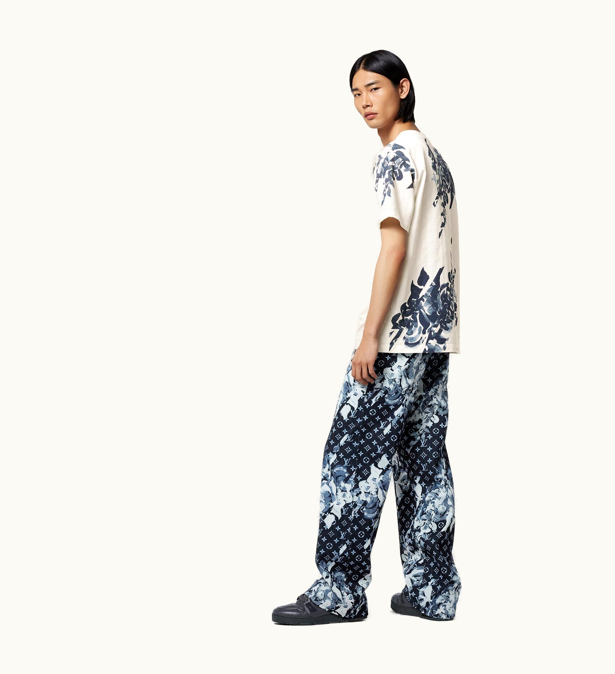 Louis Vuitton Louis Vuitton Monogram Cotton Piqué T-Shirt White