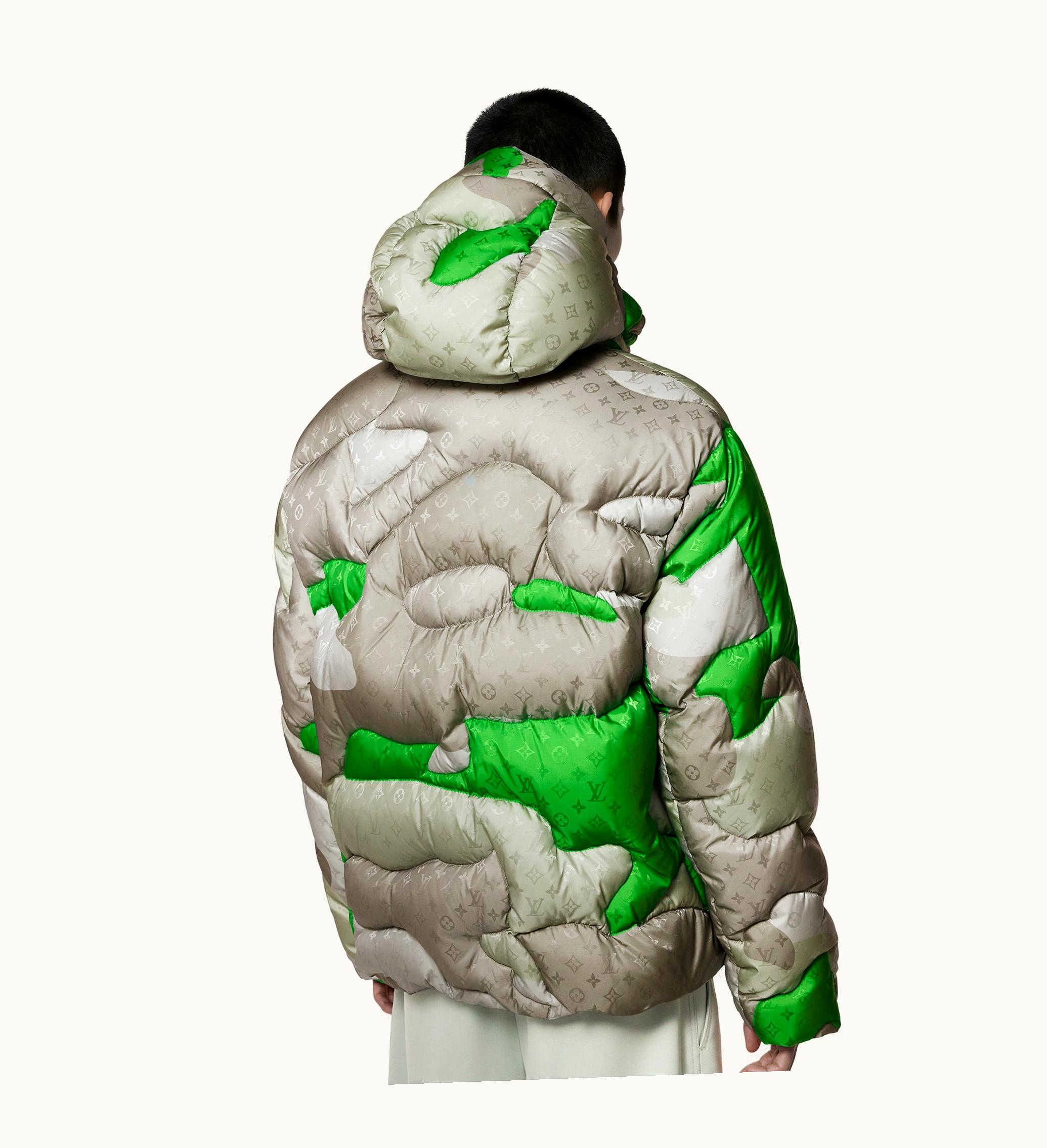Louis Vuitton Louis Vuitton Patchworked Portrait Puffer Blouson