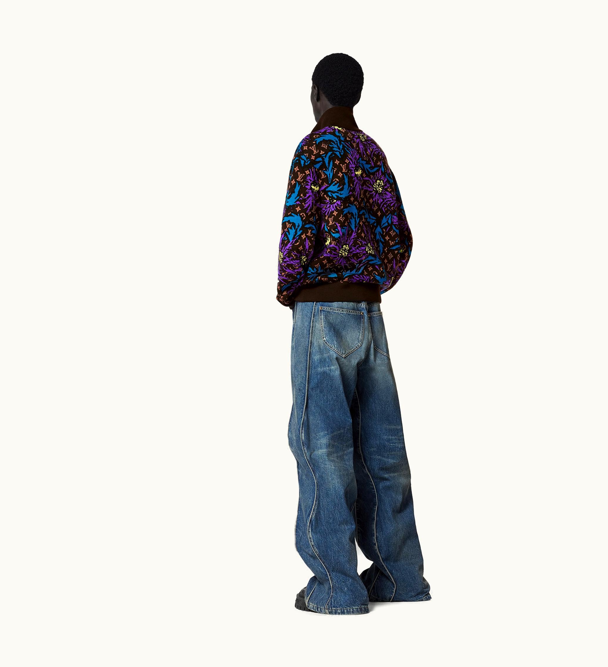 Louis Vuitton Louis Vuitton Monogram Thistle Zip-Through Jacket