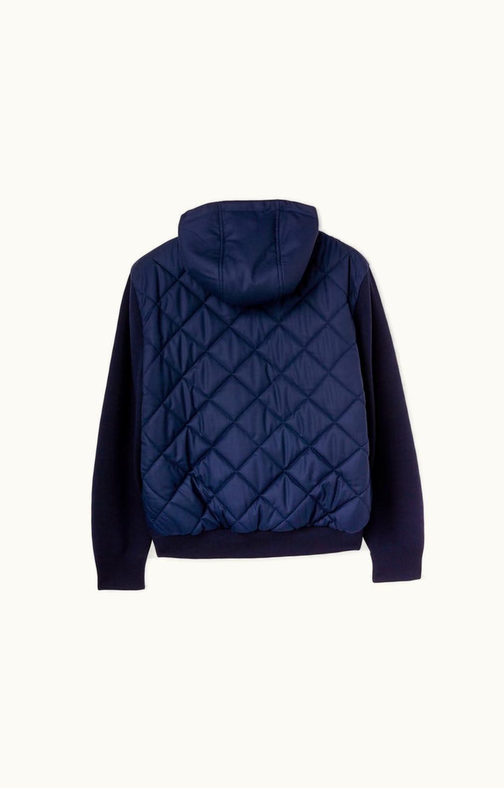 Loro Piana Loro Piana Ampay Hooded Bomber Navy Blue