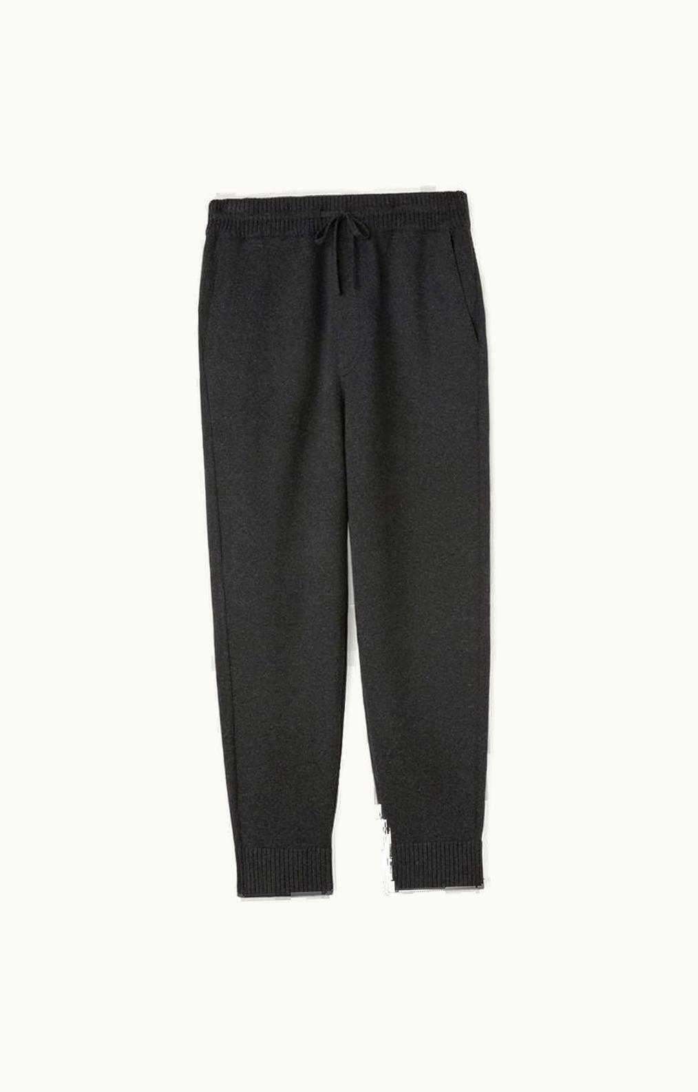 Loro Piana Loro Piana Ivrea Trousers Black/Gray Melange