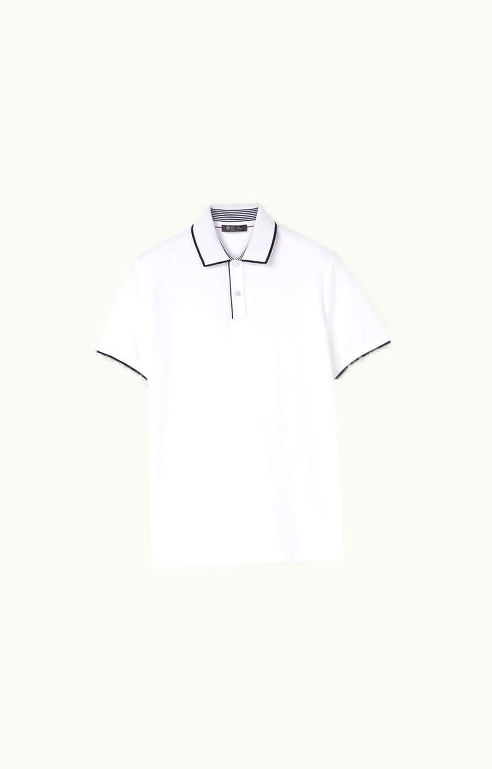 Loro Piana Loro Piana Brentwood Polo Optical White
