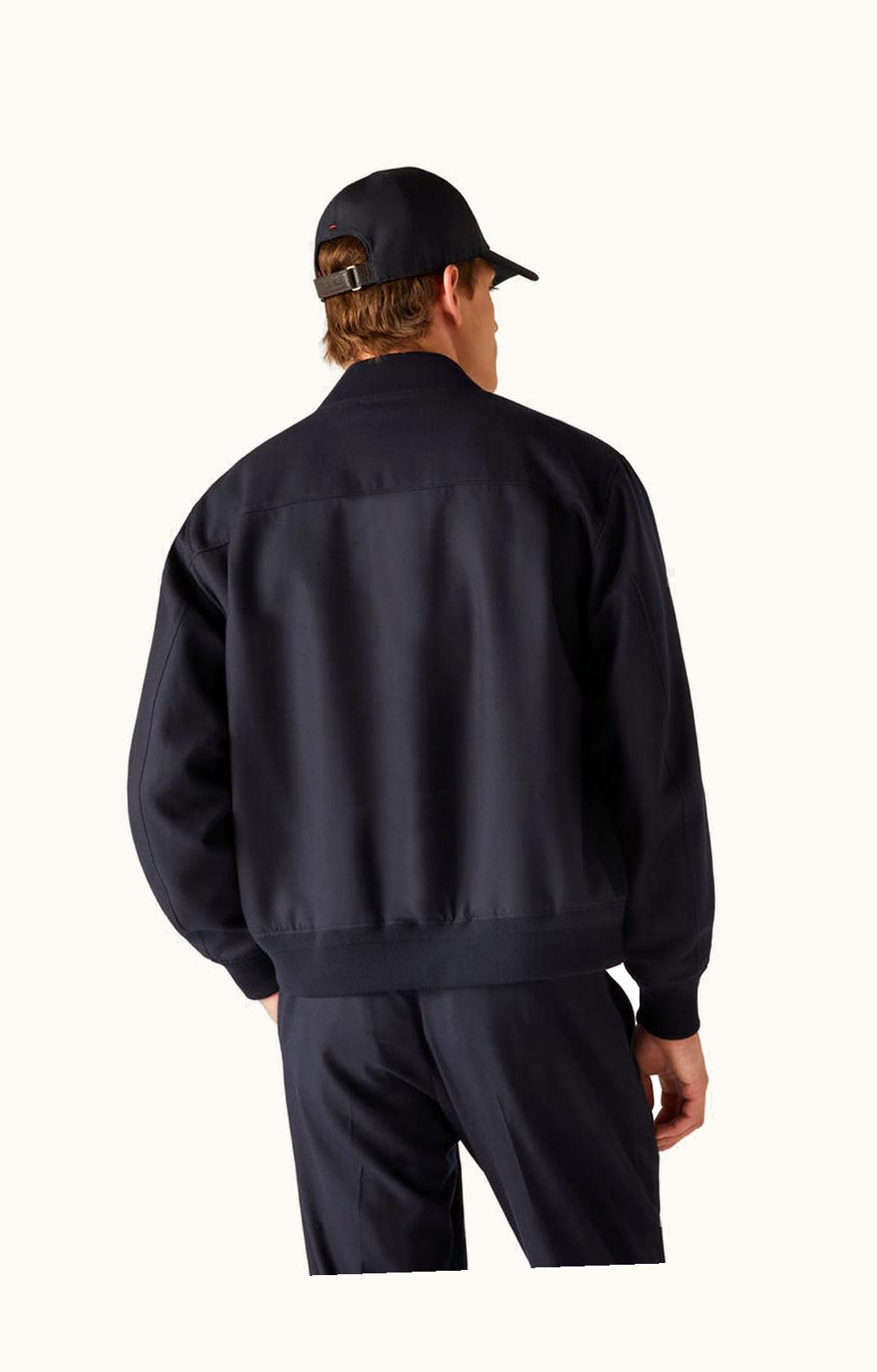 Loro Piana Loro Piana The Gift Of Kings® Hindon Bomber Jacket Navy Blue