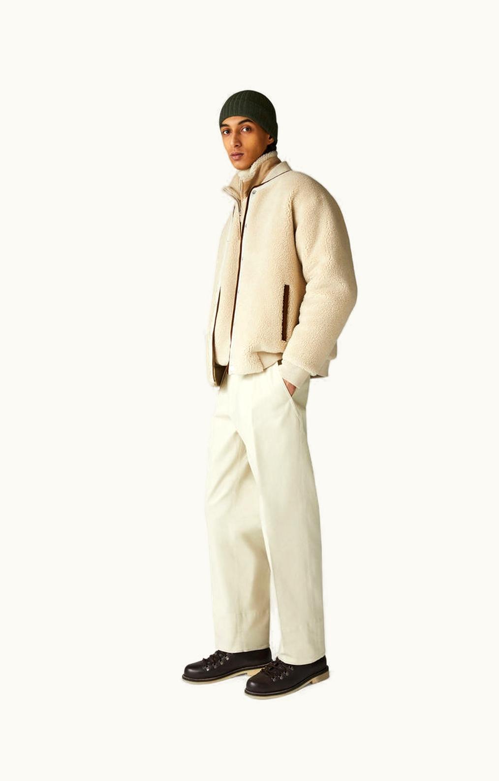 Loro Piana Loro Piana Arosa Bomber Jacket White Amchoor