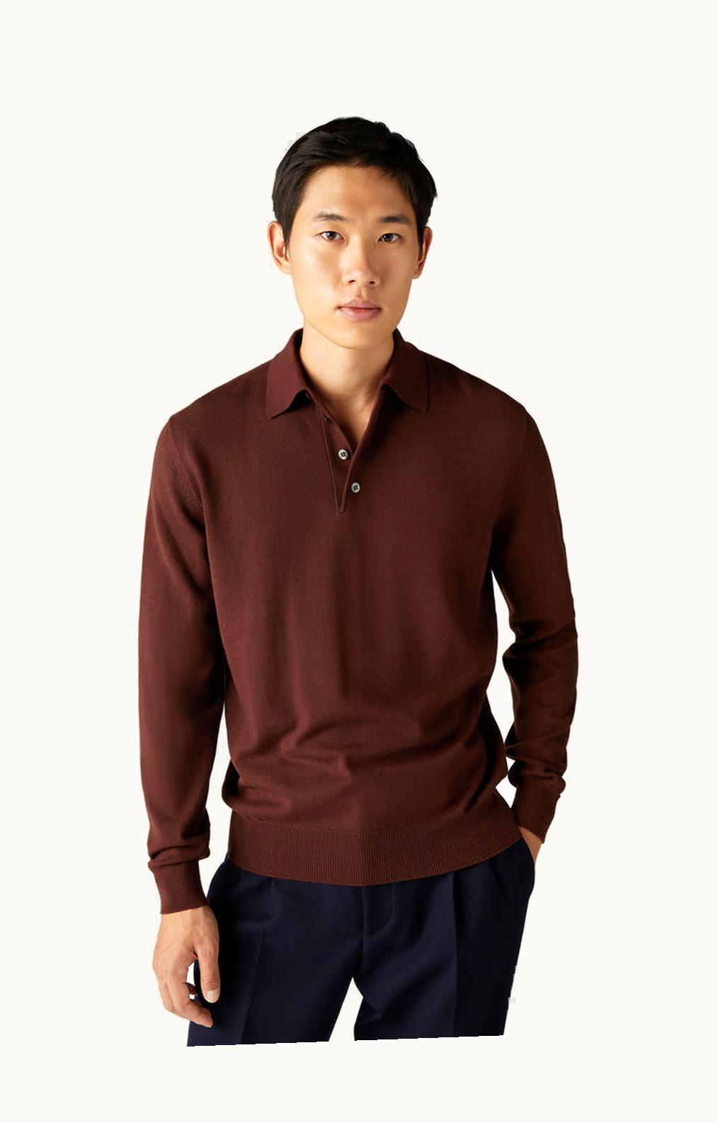 Loro Piana Loro Piana Polo Shirt Mahogany