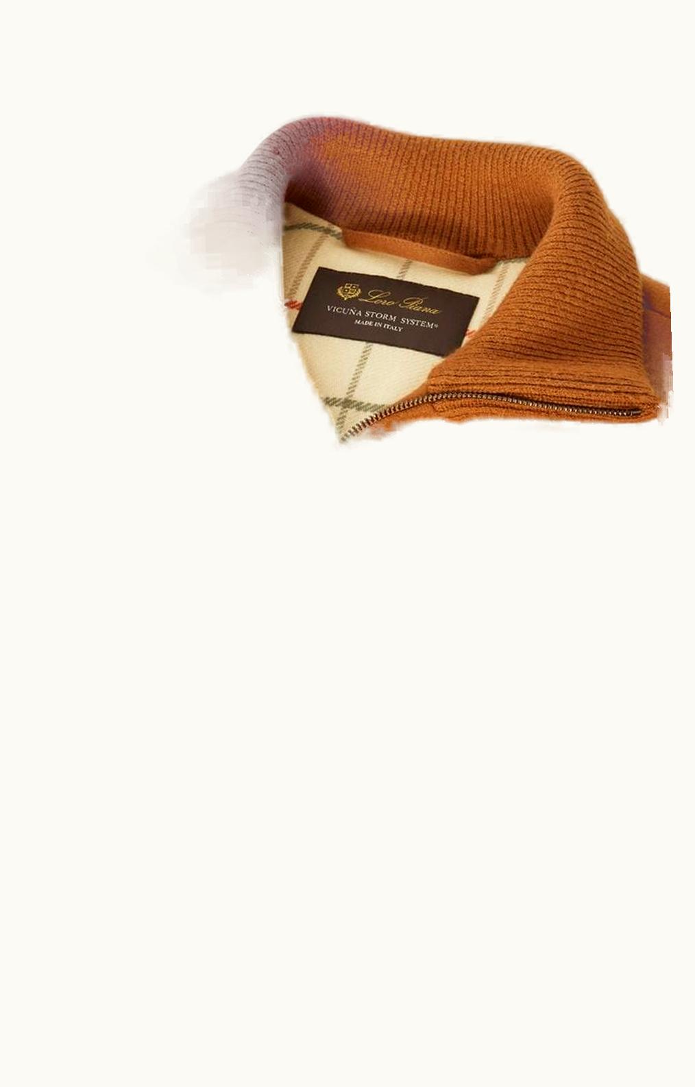 Loro Piana Loro Piana Ider Bomber Jacket Natural Dark Vicuna