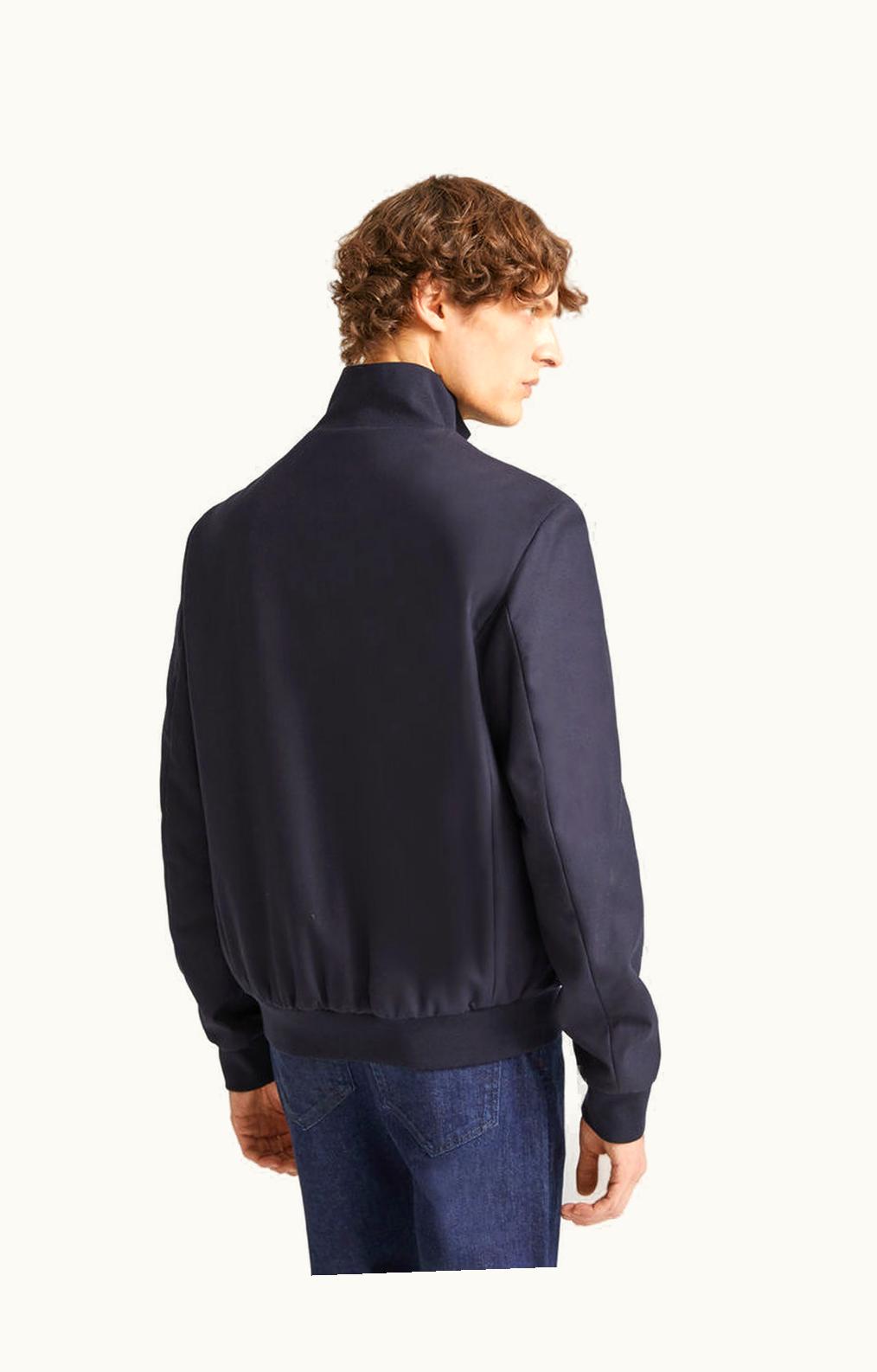 Loro Piana Loro Piana The Gift Of Kings® Chelsea Bomber Navy Blue