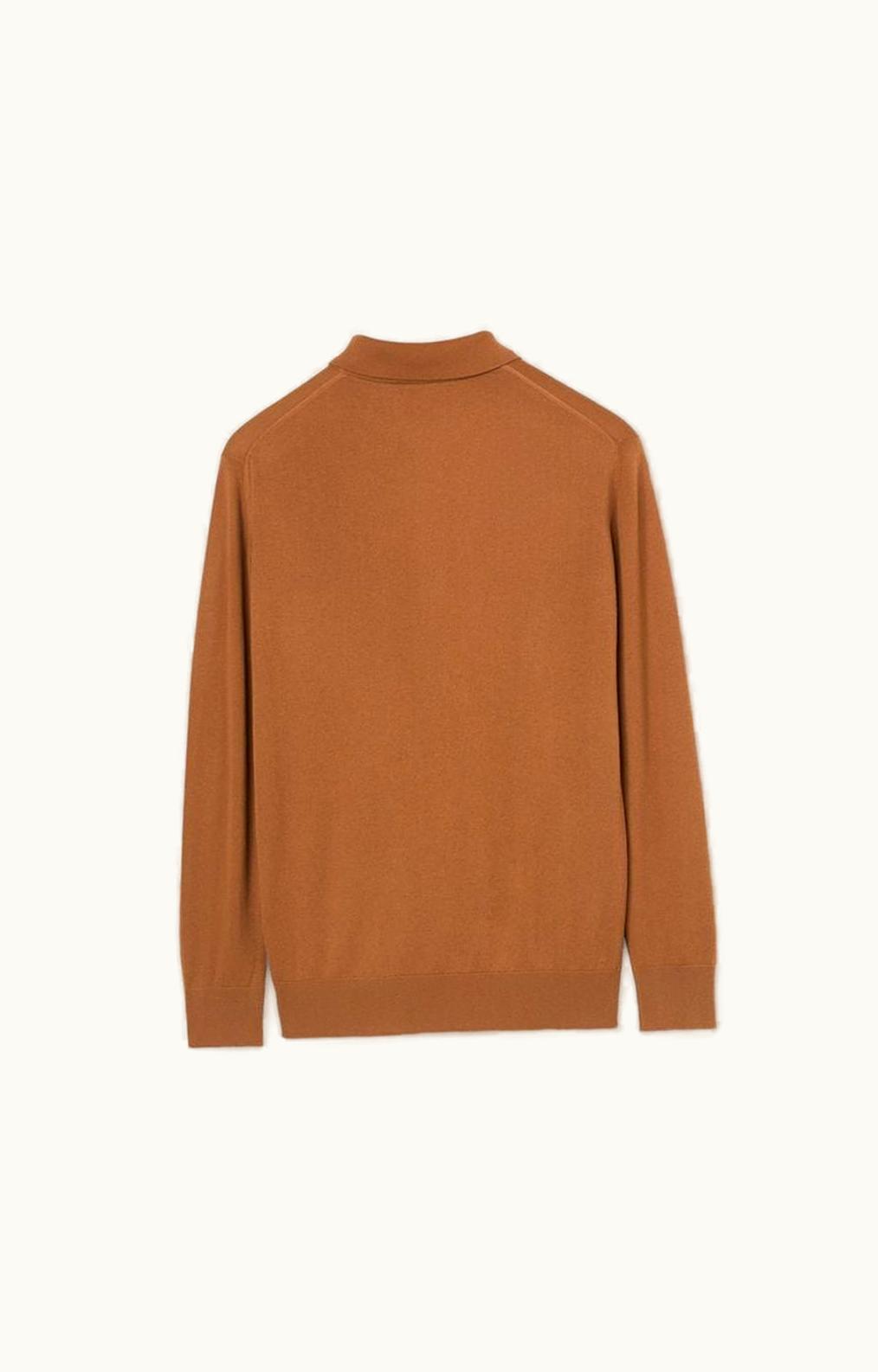 Loro Piana Loro Piana Light Polo Shirt Dark Vicuña