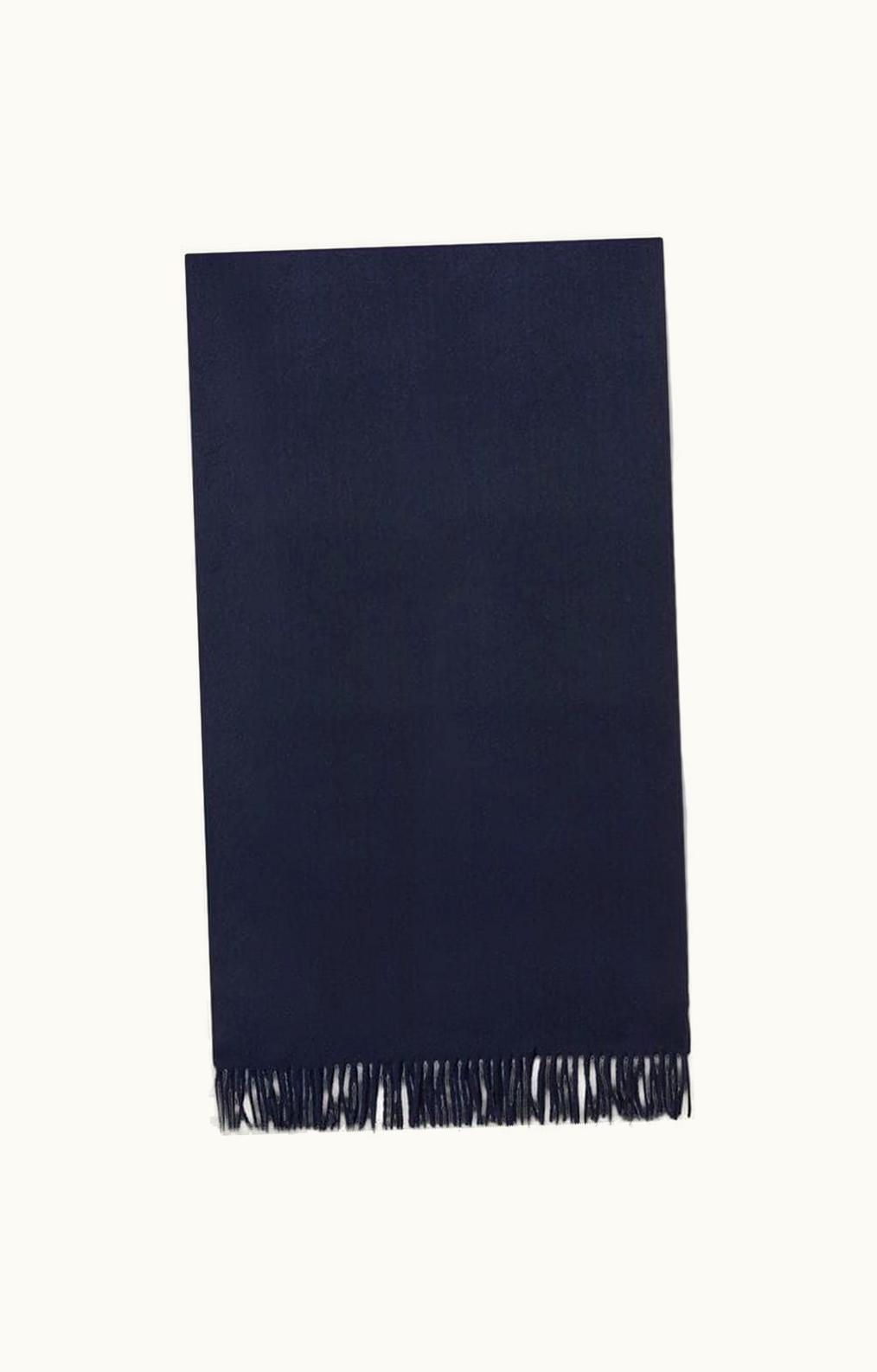 Loro Piana Loro Piana Grande Unita Scarf Navy Blue