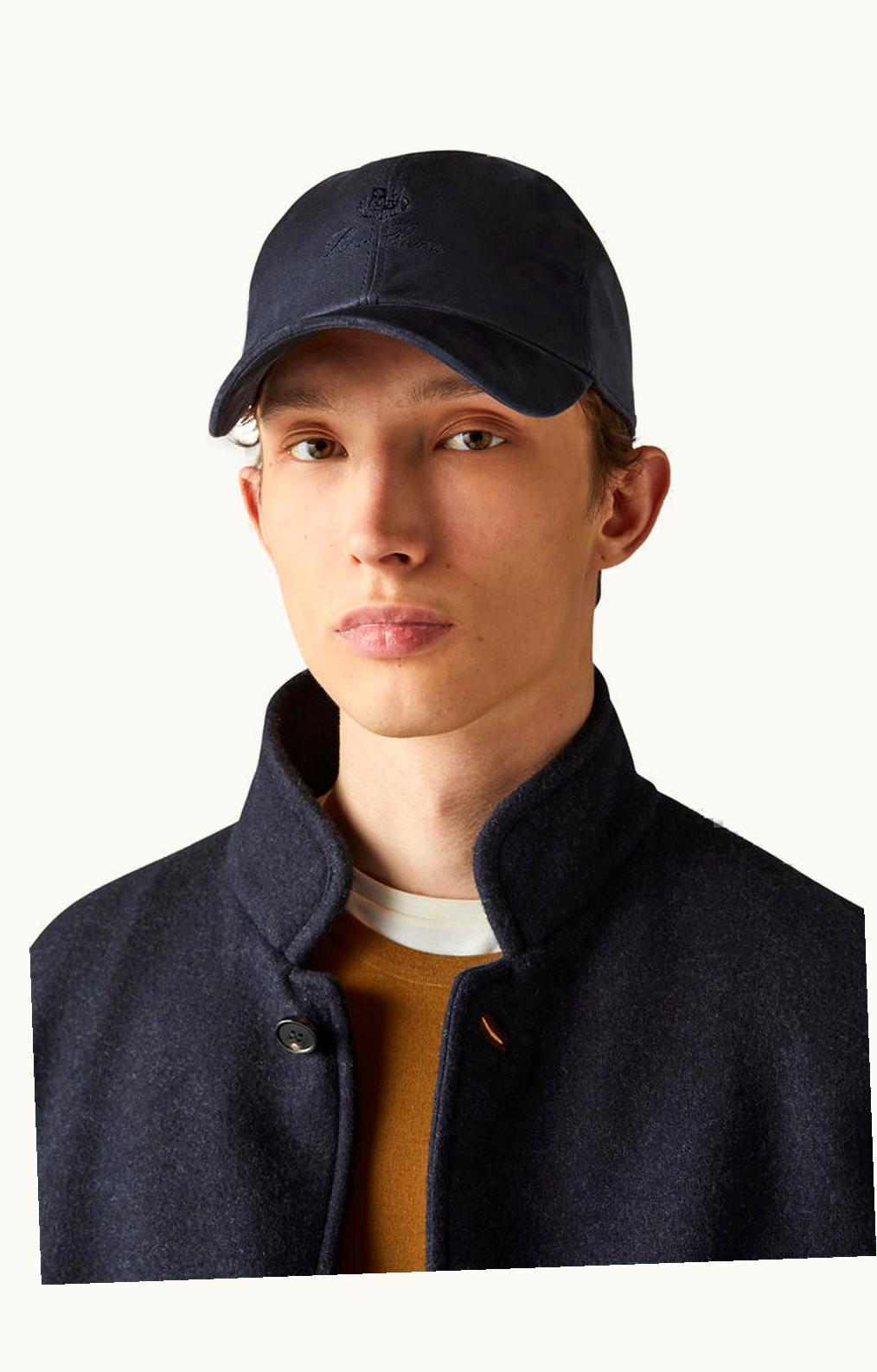 Loro Piana Loro Piana Baseball Cap Navy Blue