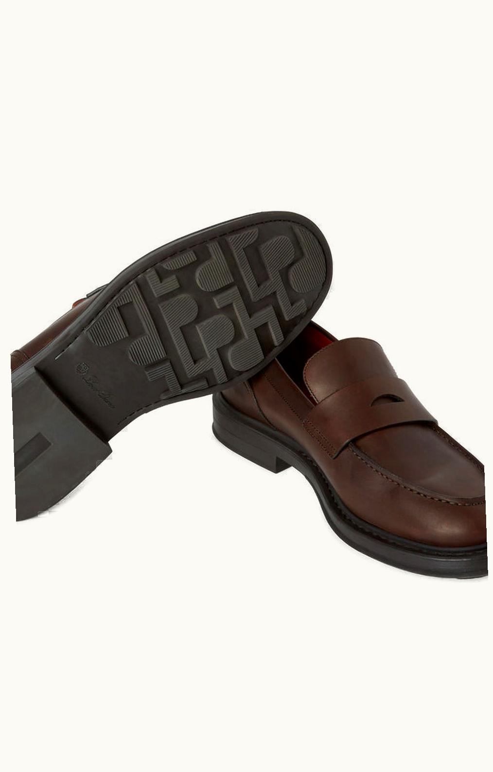 Loro Piana Loro Piana Travis Loafers Ultra-Dark Brown