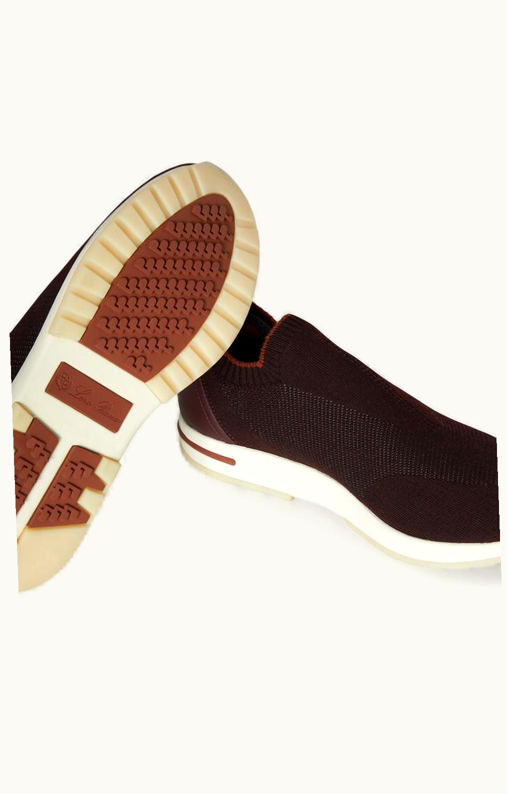 Loro Piana Loro Piana 360 Lp Flexy Active Sneaker Dark Claret
