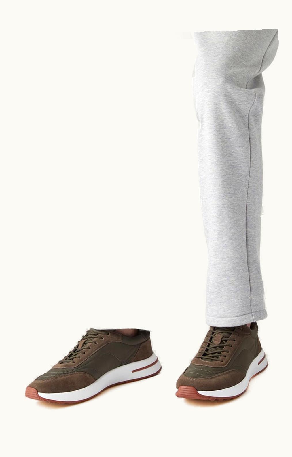 Loro Piana Loro Piana Week End Walk Sneakers Antique Sage Green