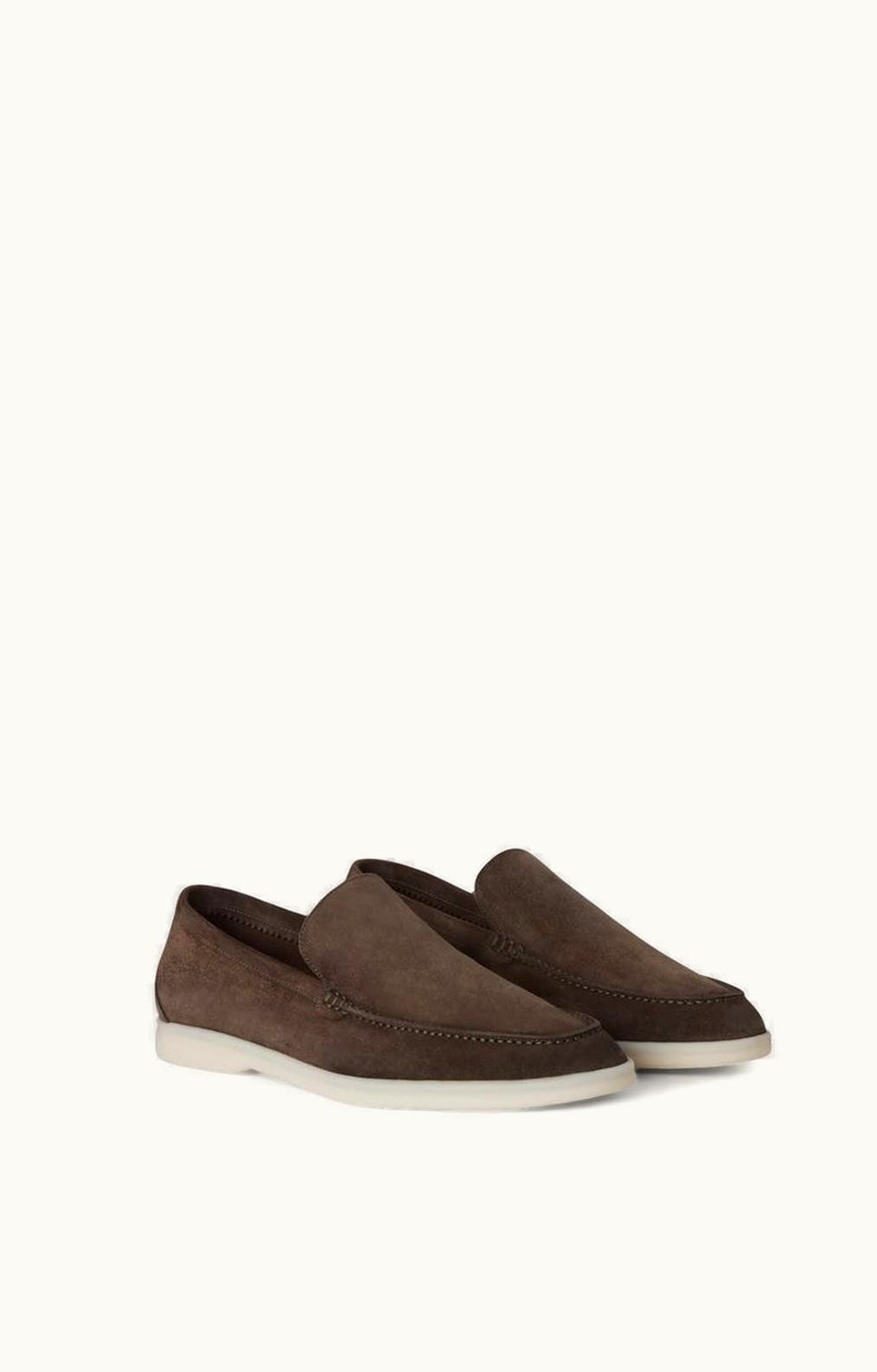 Loro Piana Loro Piana Summer Walk Loafers Warm Gray