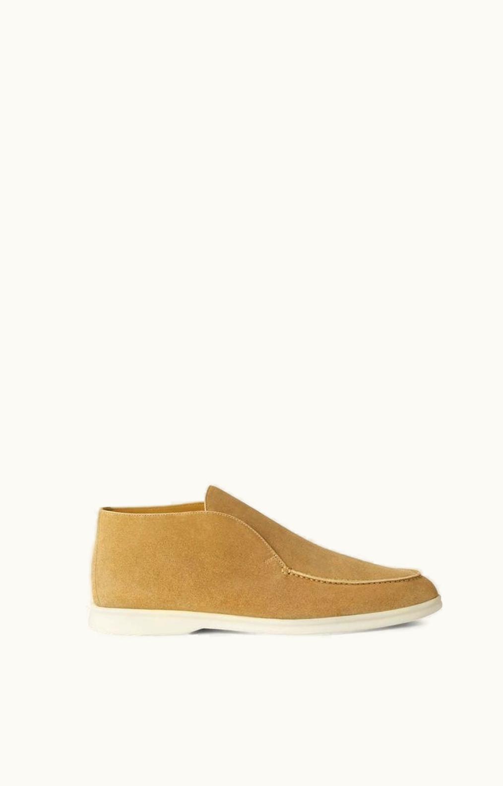 Loro Piana Loro Piana Open Walk Chukka Boots Light Wood Smoke