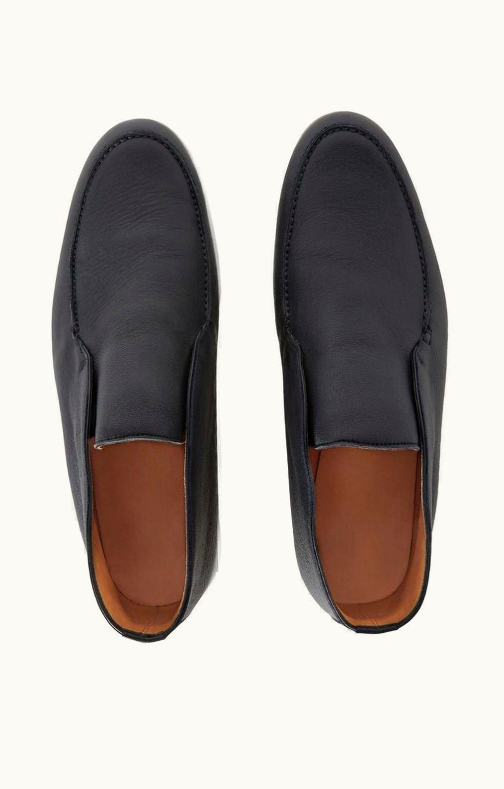 Loro Piana Loro Piana Open Walk Ankle Boot Navy Blue