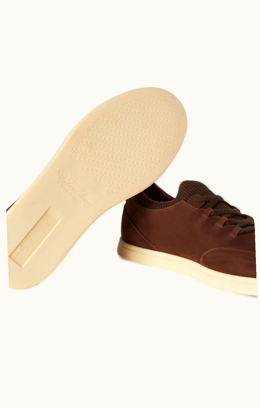 Loro Piana Loro Piana Soho Walk Sneaker Ultra-Dark Brown