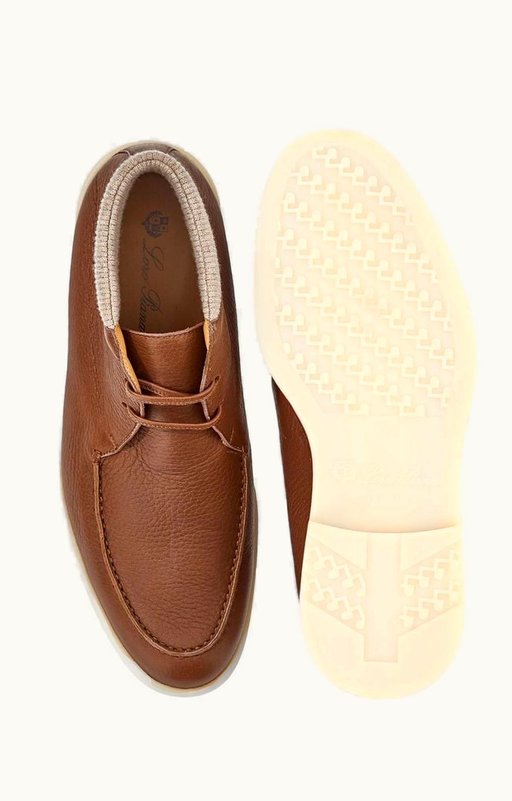 Loro Piana Loro Piana Walk And Walk Wintery Ankle Boot Chestnut