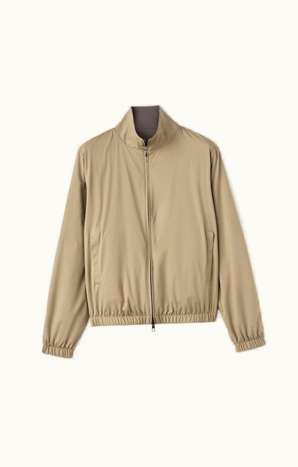 Loro Piana Loro Piana Windmate® Bomber Tobacco/Ermine Brown