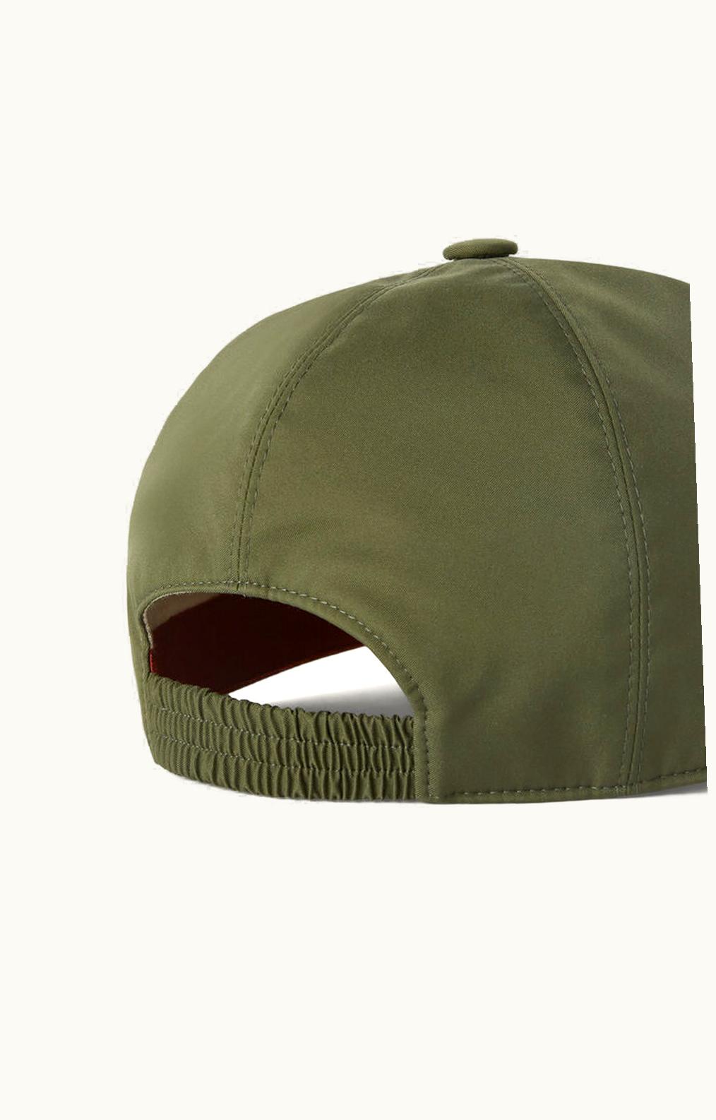 Loro Piana Loro Piana Baseball Cap Dark Lichen Green/Ivory