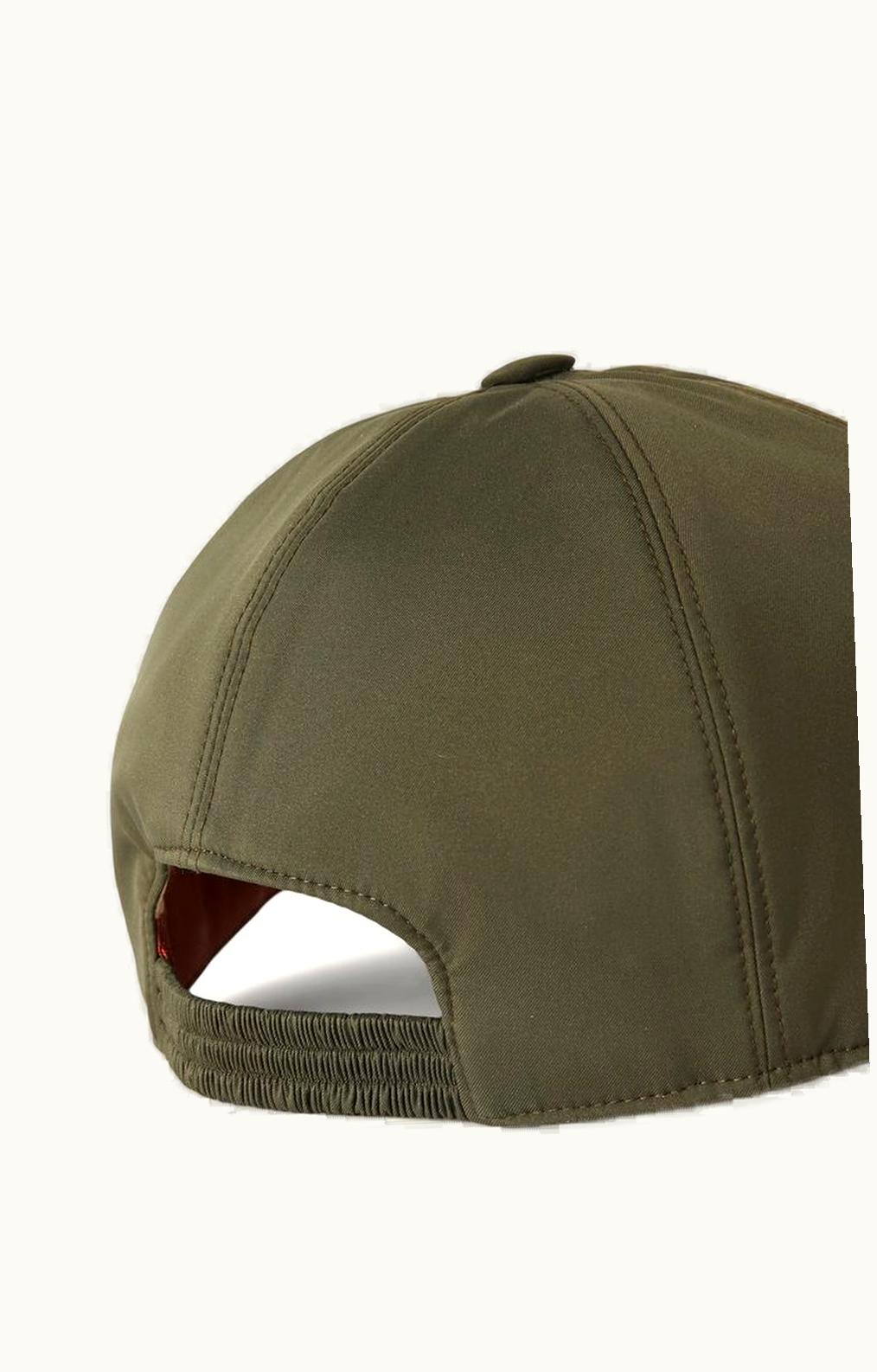Loro Piana Loro Piana Baseball Cap Dark Military Green/Ivory