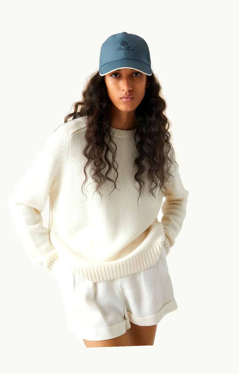 Loro Piana Loro Piana Baseball Cap Seaweed/Ivory