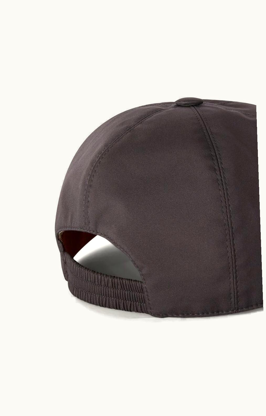 Loro Piana Loro Piana Baseball Cap Black Coffee/Ivory